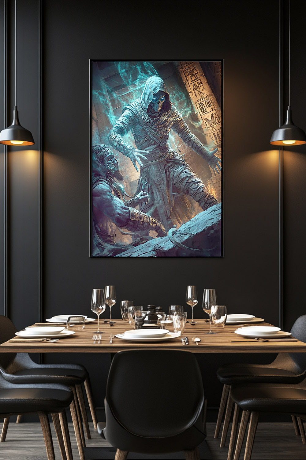 Zareth the Undying Matte Vertical Posters MysMuse. - Premium Matte Vertical Posters from MysMuse - Just $16.95! Shop now at Mysterious Muse