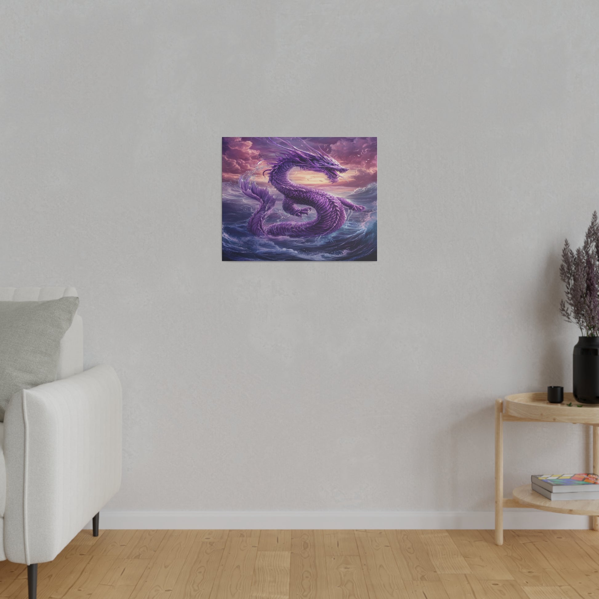 Stormcrest Leviathan Matte Canvas Prints MysMuse - Premium Matte Canvas Prints from MysMuse - Just $41.99! Shop now at Mysterious Muse