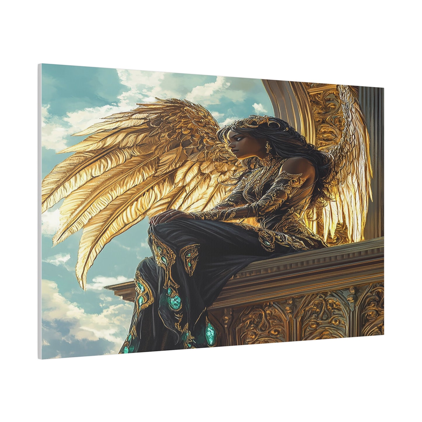 Aurethiel Sunwing Matte Canvas Prints MysMuse - Premium Matte Canvas Prints from MysMuse - Just $41.99! Shop now at Mysterious Muse