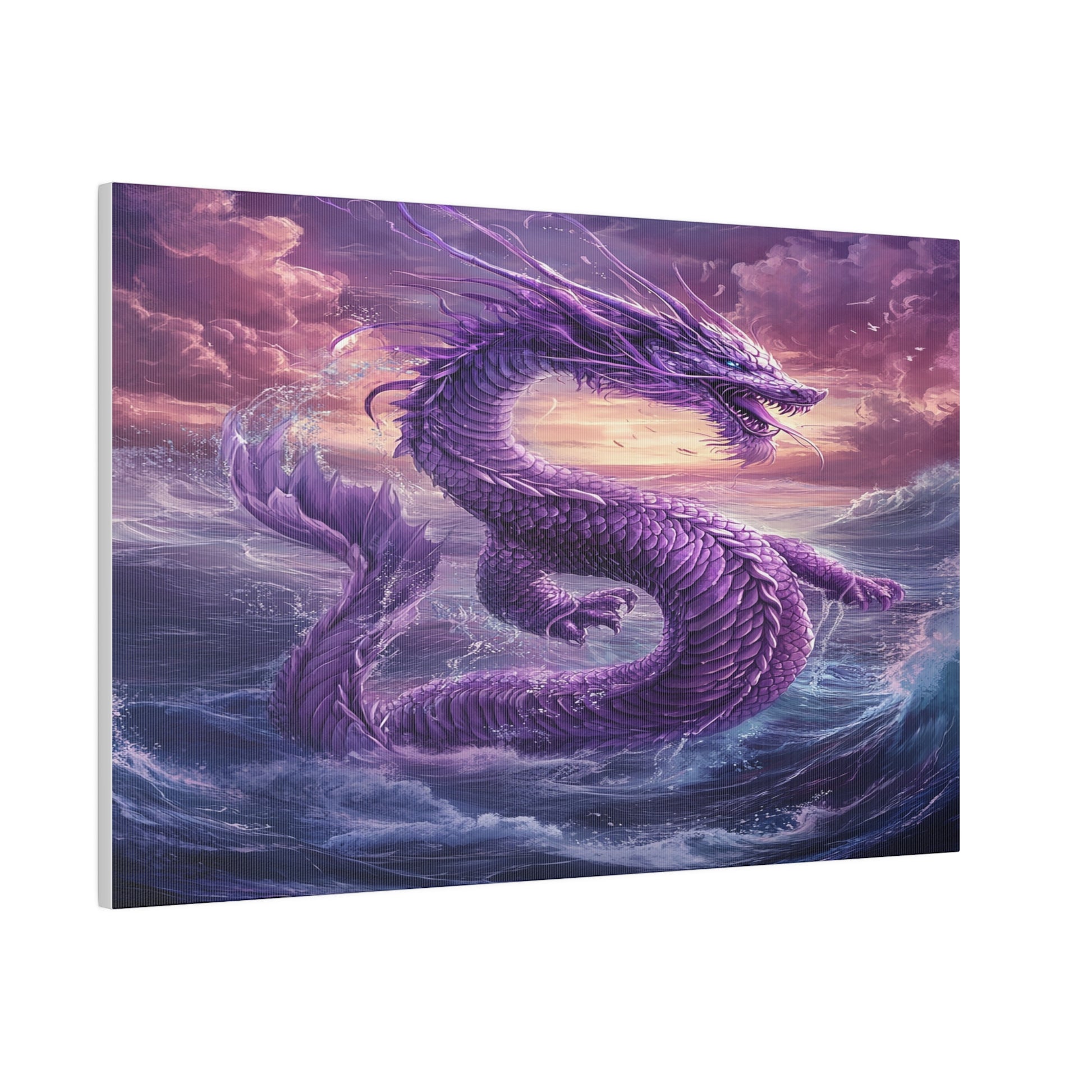 Stormcrest Leviathan Matte Canvas Prints MysMuse - Premium Matte Canvas Prints from MysMuse - Just $41.99! Shop now at Mysterious Muse