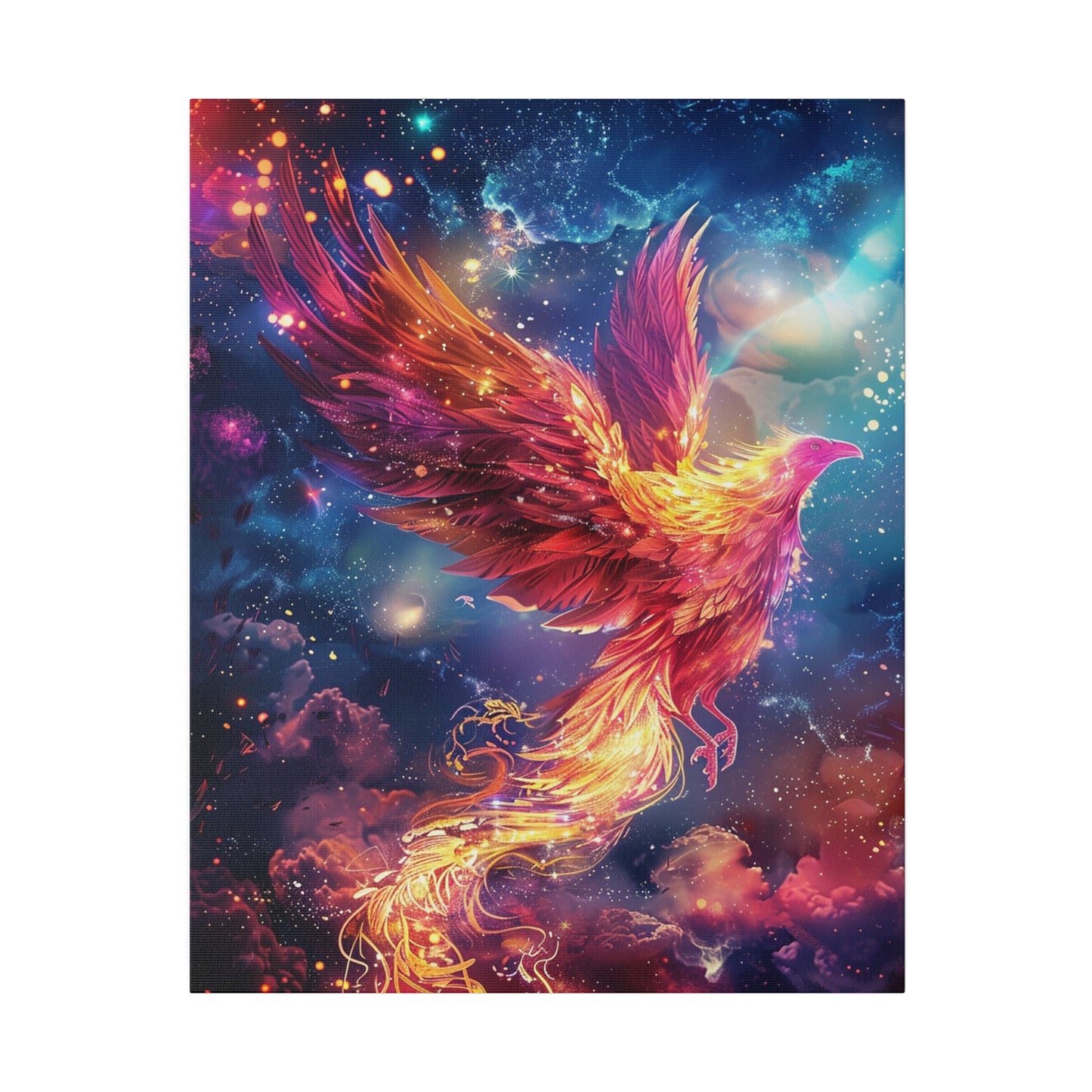 Astral Phoenix Matte Canvas Prints MysMuse - Premium Matte Canvas Prints from MysMuse - Just $41.99! Shop now at Mysterious Muse