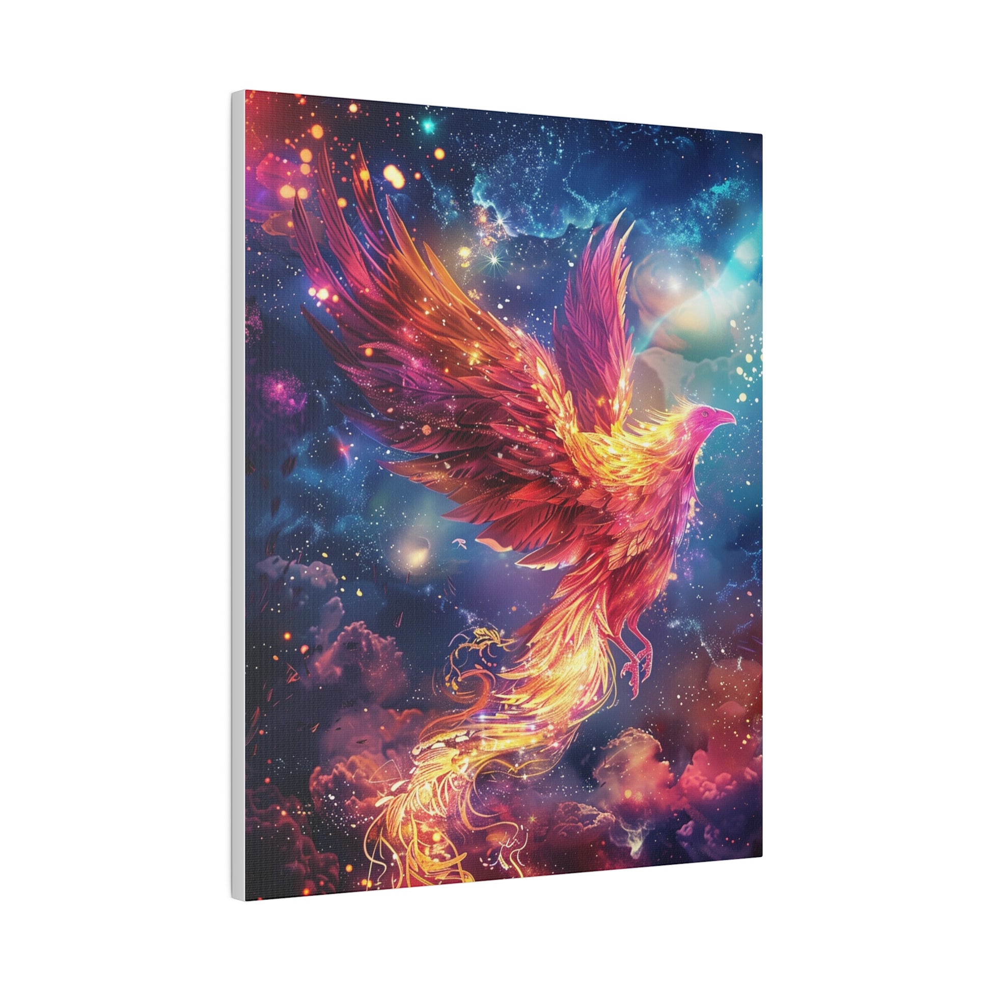 Astral Phoenix Matte Canvas Prints MysMuse - Premium Matte Canvas Prints from MysMuse - Just $41.99! Shop now at Mysterious Muse