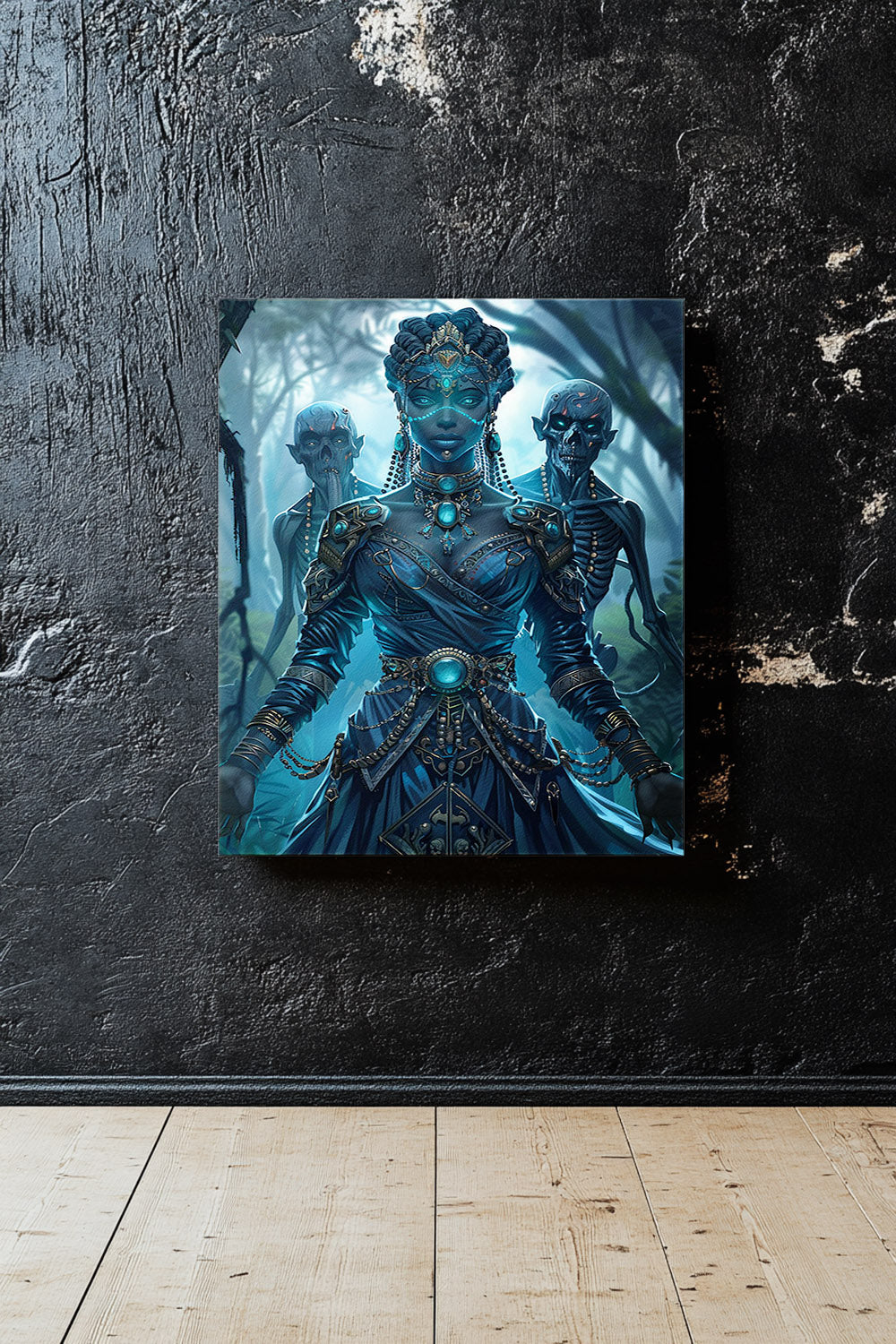 Sorceress of Eternal Night Matte Canvas Prints MysMuse - Premium Matte Canvas Prints from MysMuse - Just $41.99! Shop now at Mysterious Muse