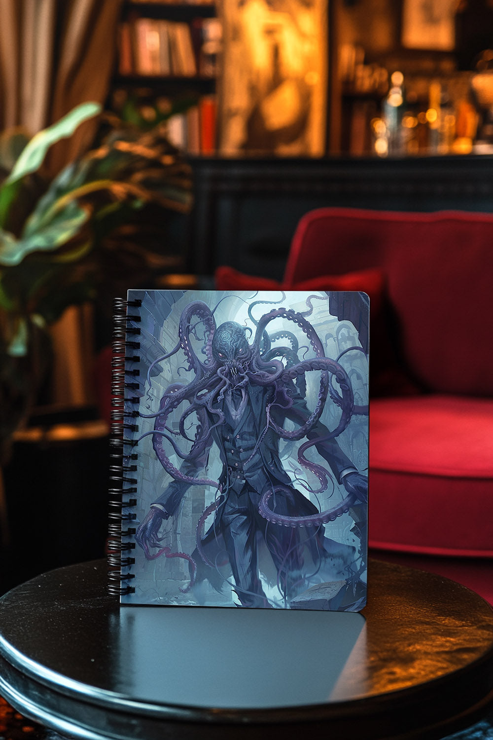 Mindflayer Tyrant Spiral Notebook MysMuse - Premium Spiral Notebook from MysMuse - Just $14.99! Shop now at Mysterious Muse