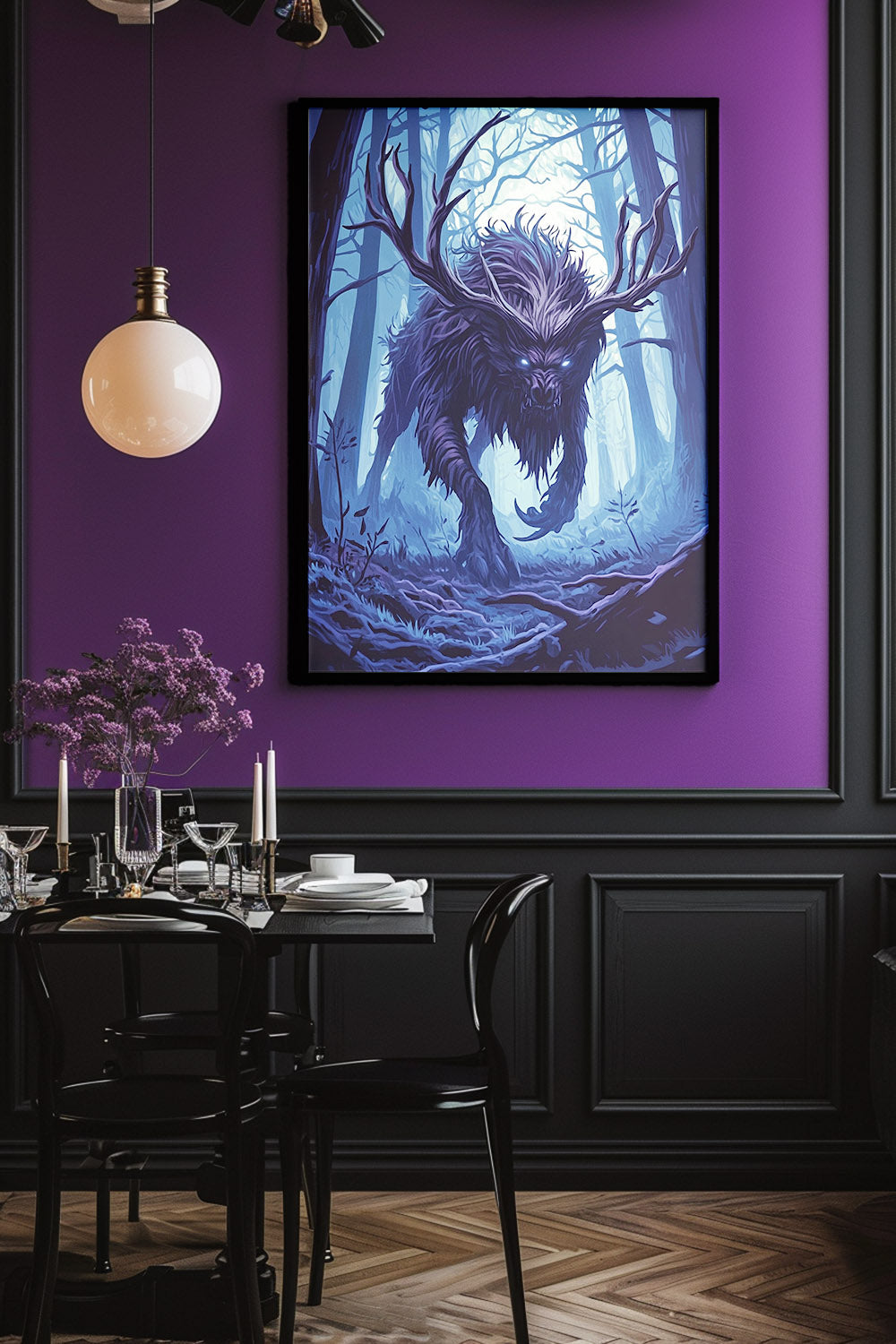 Ebonwood Shadowbeast Matte Vertical Posters MysMuse. - Premium Matte Vertical Posters from MysMuse - Just $16.95! Shop now at Mysterious Muse