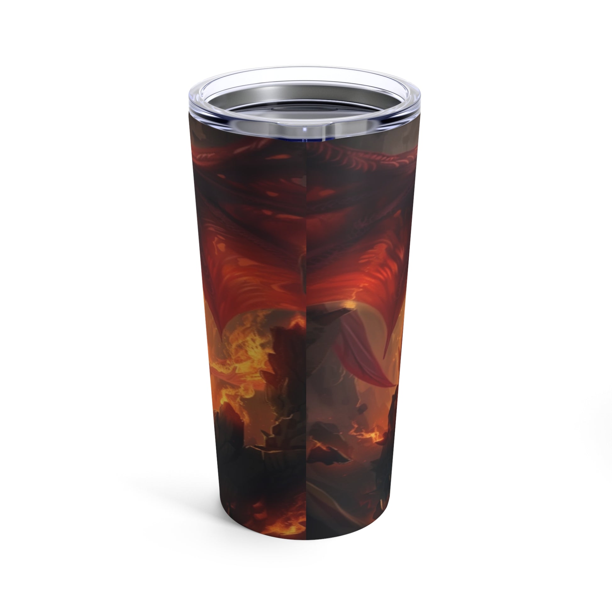 Dragon’s Inferno Steel Tumbler Drinkware MysMuse - Premium Tumbler from MysMuse - Just $37.95! Shop now at Mysterious Muse