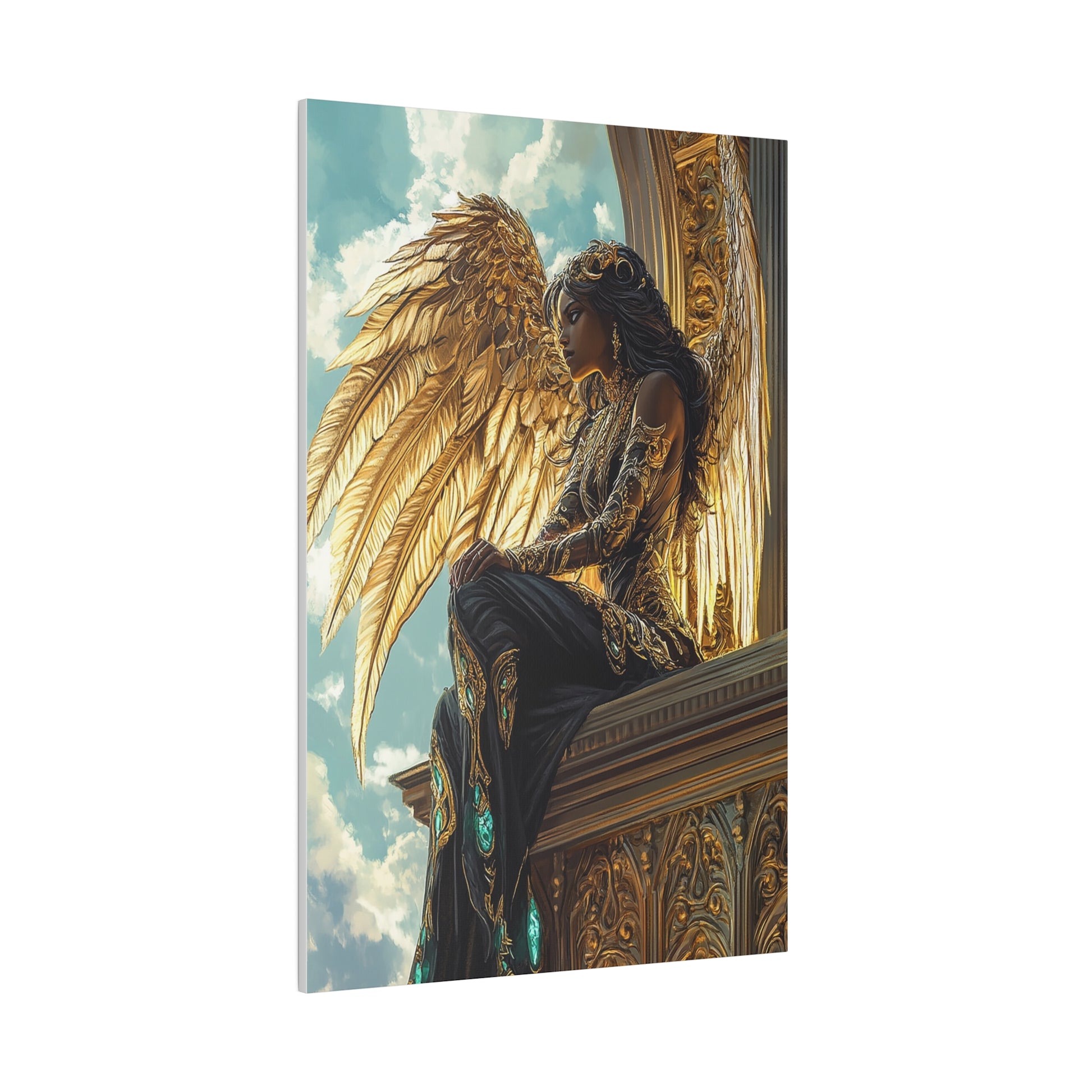 Aurethiel Sunwing Matte Canvas Prints MysMuse - Premium Matte Canvas Prints from MysMuse - Just $41.99! Shop now at Mysterious Muse