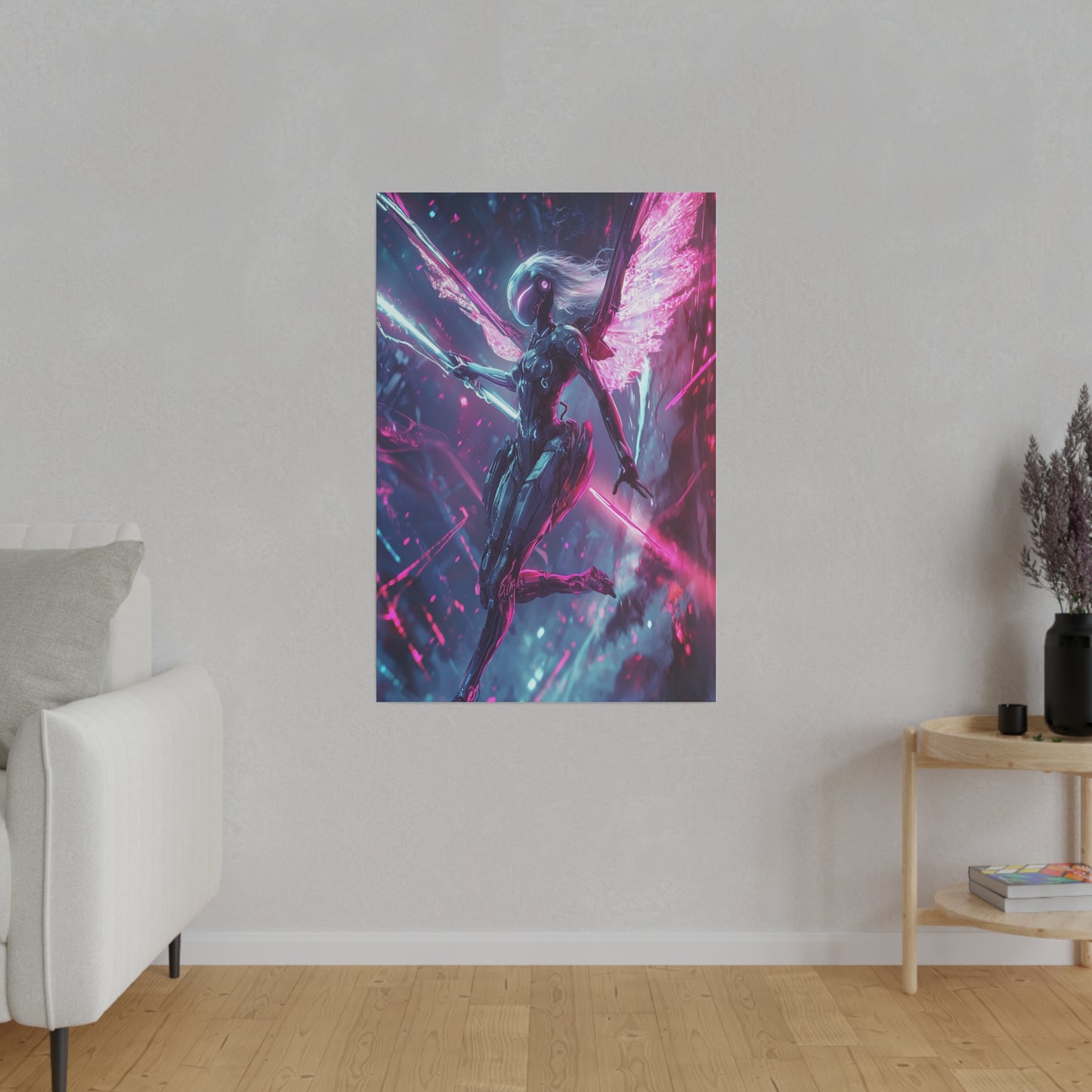 Aetherblade Valkyrie Matte Canvas Prints MysMuse - Premium Matte Canvas Prints from MysMuse - Just $41.99! Shop now at Mysterious Muse