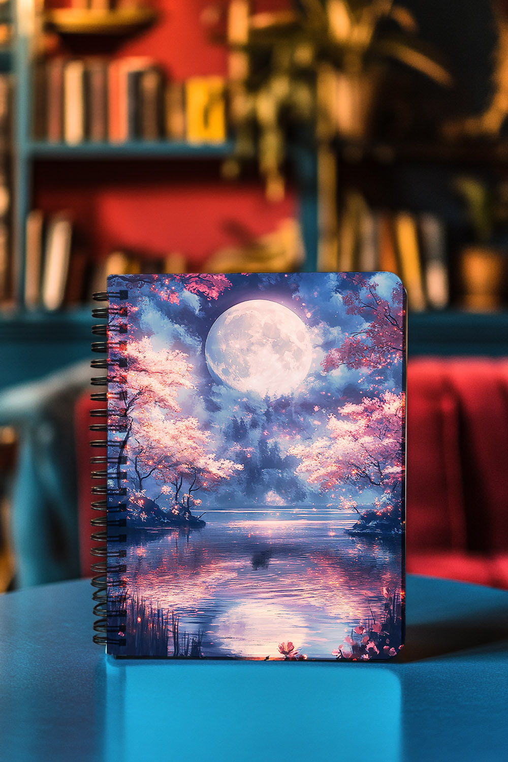 Celestial Reflections Spiral Notebook MysMuse - Premium Spiral Notebook from MysMuse - Just $14.99! Shop now at Mysterious Muse