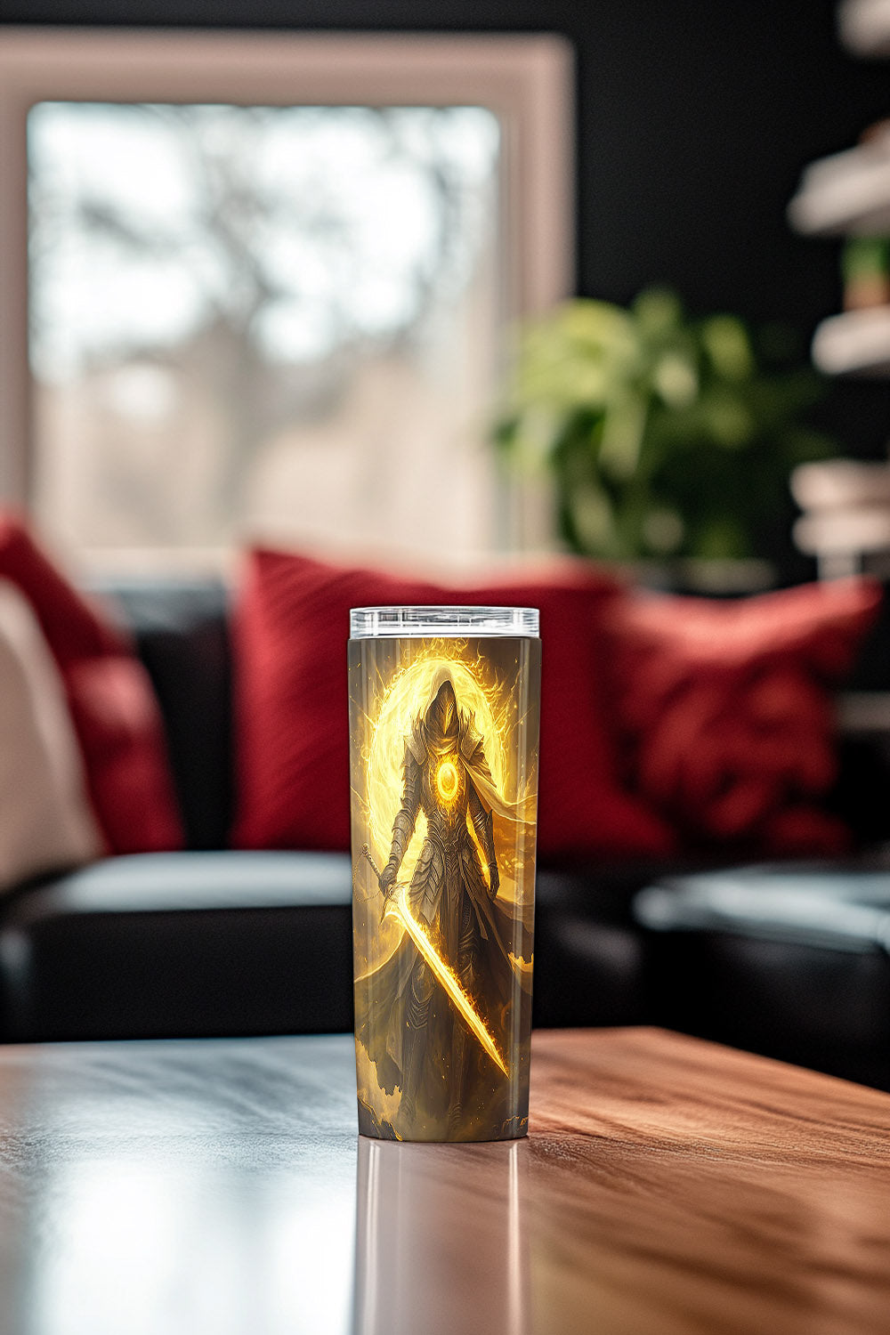 Golden Light Champion Steel Tumbler Drinkware MysMuse - Premium Tumbler from MysMuse - Just $37.95! Shop now at Mysterious Muse