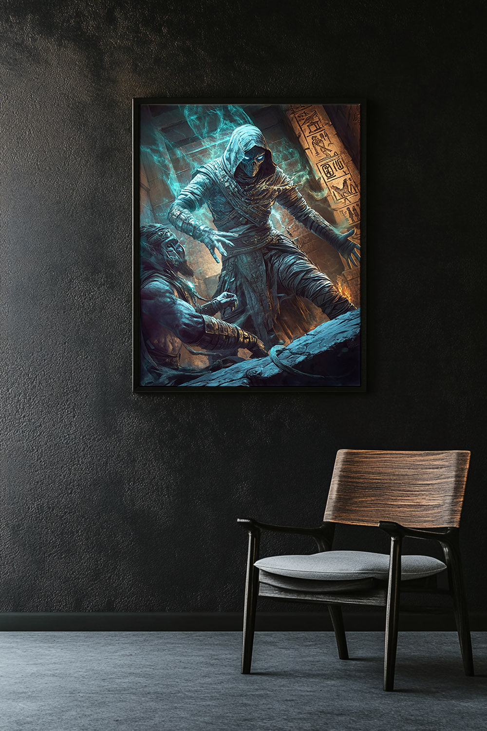 Zareth the Undying Matte Vertical Posters MysMuse. - Premium Matte Vertical Posters from MysMuse - Just $16.95! Shop now at Mysterious Muse