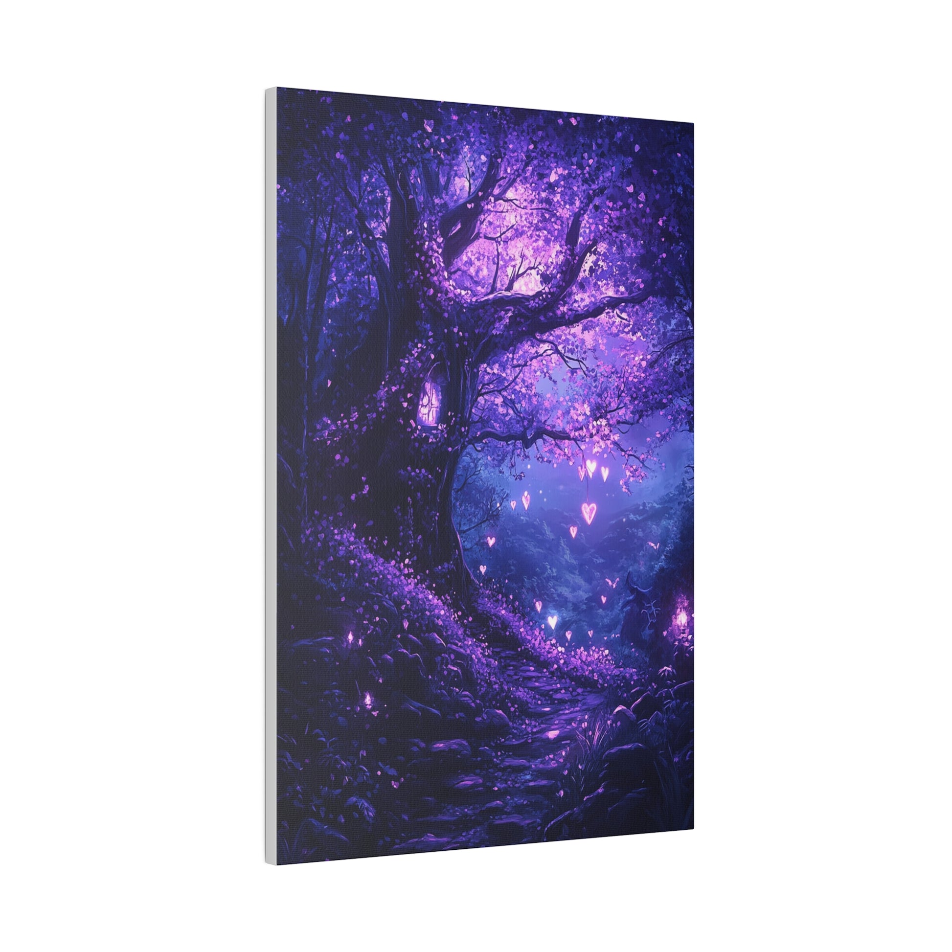 Luminary Hearts Path Matte Canvas Prints MysMuse - Premium Matte Canvas Prints from MysMuse - Just $41.99! Shop now at Mysterious Muse