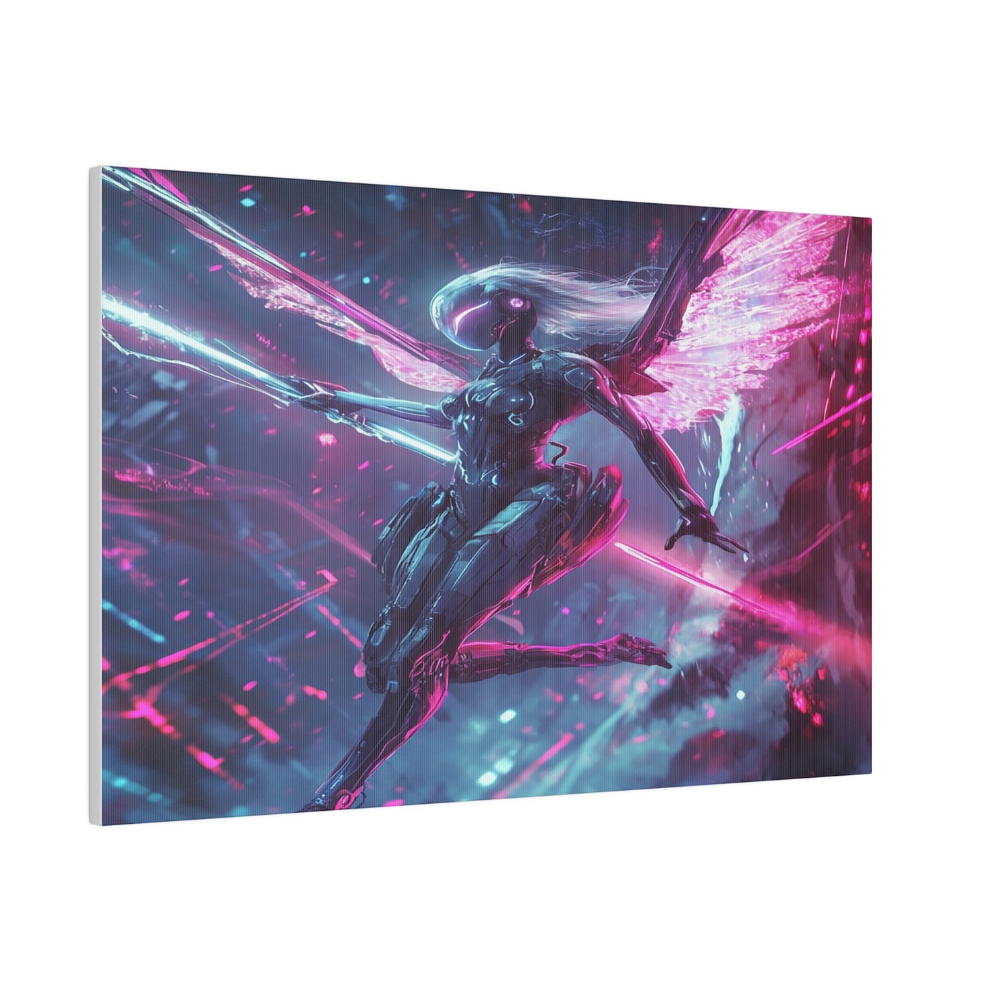 Aetherblade Valkyrie Matte Canvas Prints MysMuse - Premium Matte Canvas Prints from MysMuse - Just $41.99! Shop now at Mysterious Muse