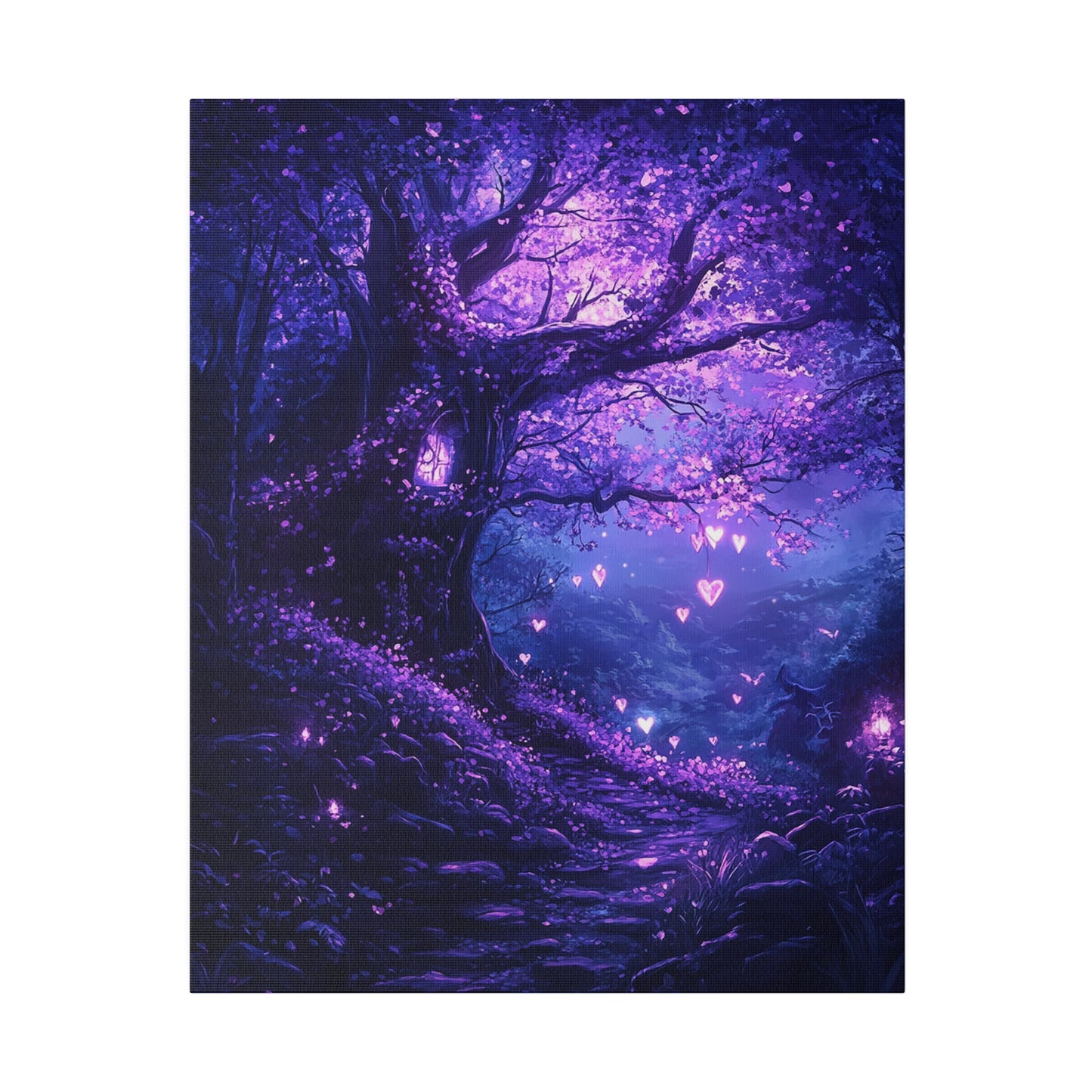 Luminary Hearts Path Matte Canvas Prints MysMuse - Premium Matte Canvas Prints from MysMuse - Just $41.99! Shop now at Mysterious Muse