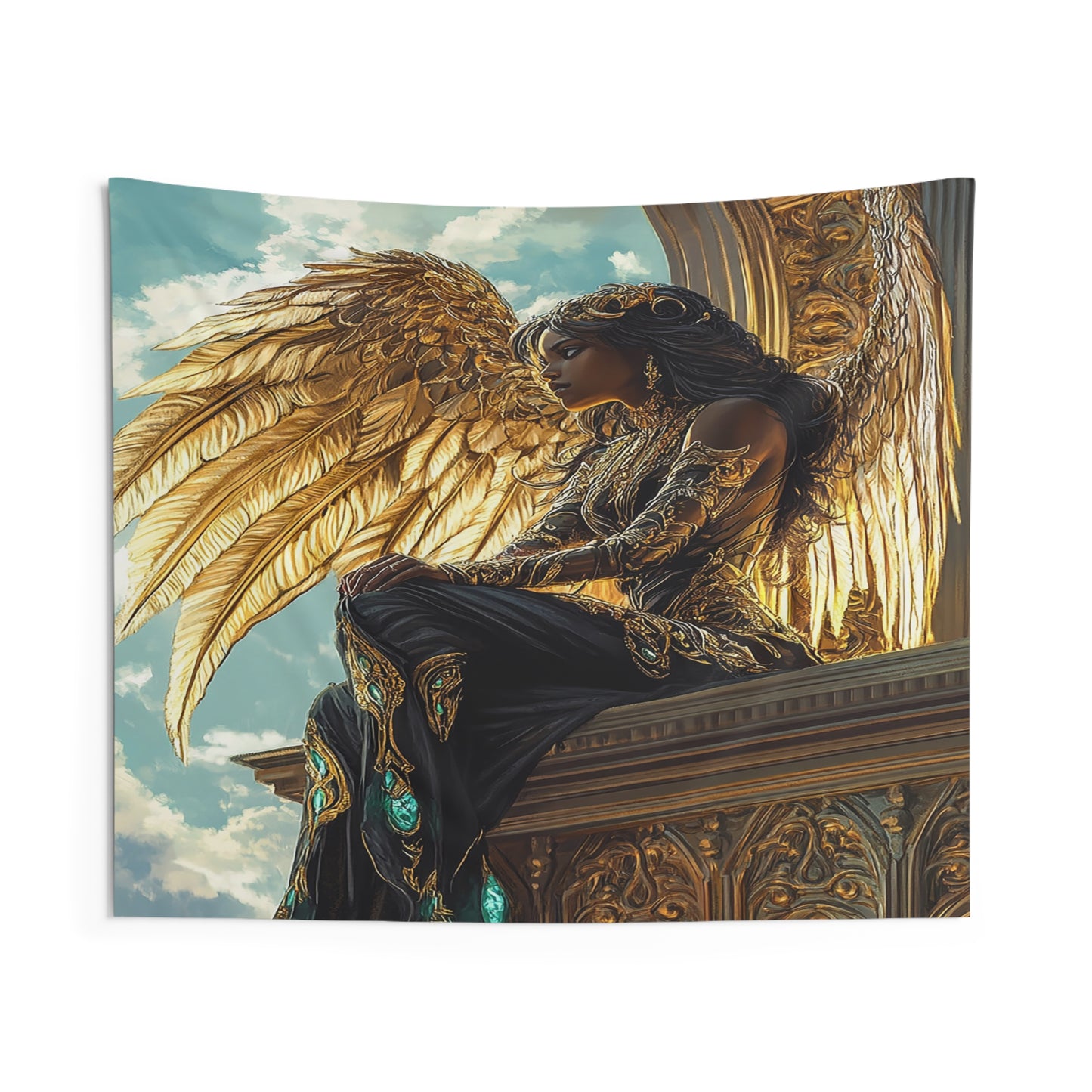 Aurethiel Sunwing Decorative Wall Tapestry MysMuse - Premium Decorative Wall Tapestry from MysMuse - Just $26.99! Shop now at Mysterious Muse