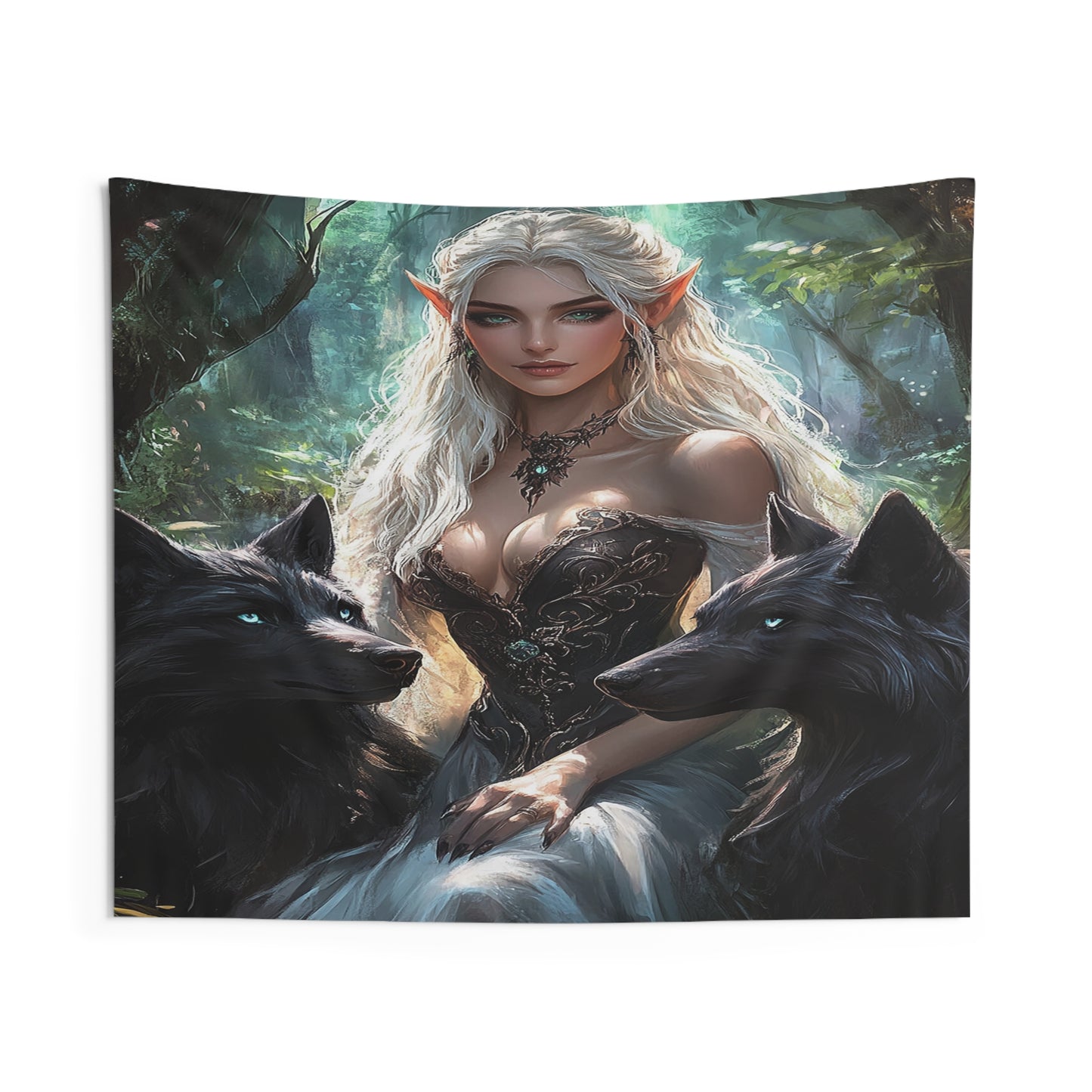 Mistress of Shadowfang Decorative Wall Tapestry MysMuse - Premium Decorative Wall Tapestry from MysMuse - Just $26.99! Shop now at Mysterious Muse