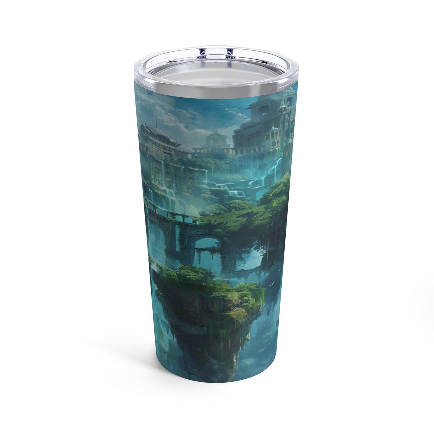 Floating Islands Steel Tumbler Drinkware MysMuse - Premium Tumbler from MysMuse - Just $37.95! Shop now at Mysterious Muse