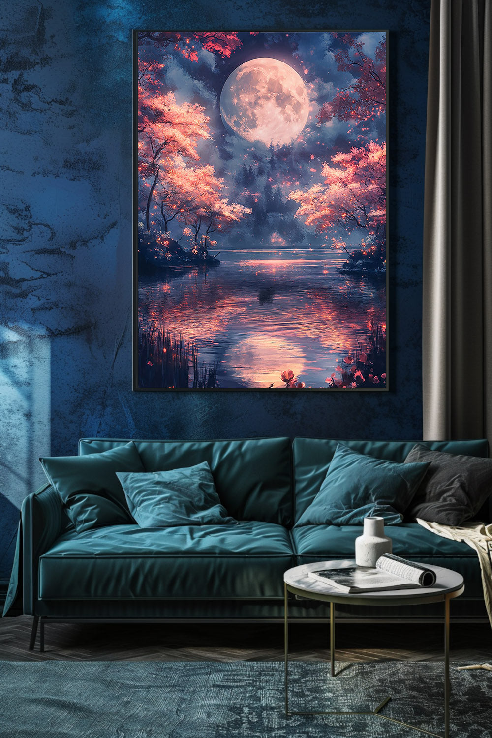 Celestial Reflections Matte Vertical Posters MysMuse - Premium Matte Vertical Posters from MysMuse - Just $16.95! Shop now at Mysterious Muse