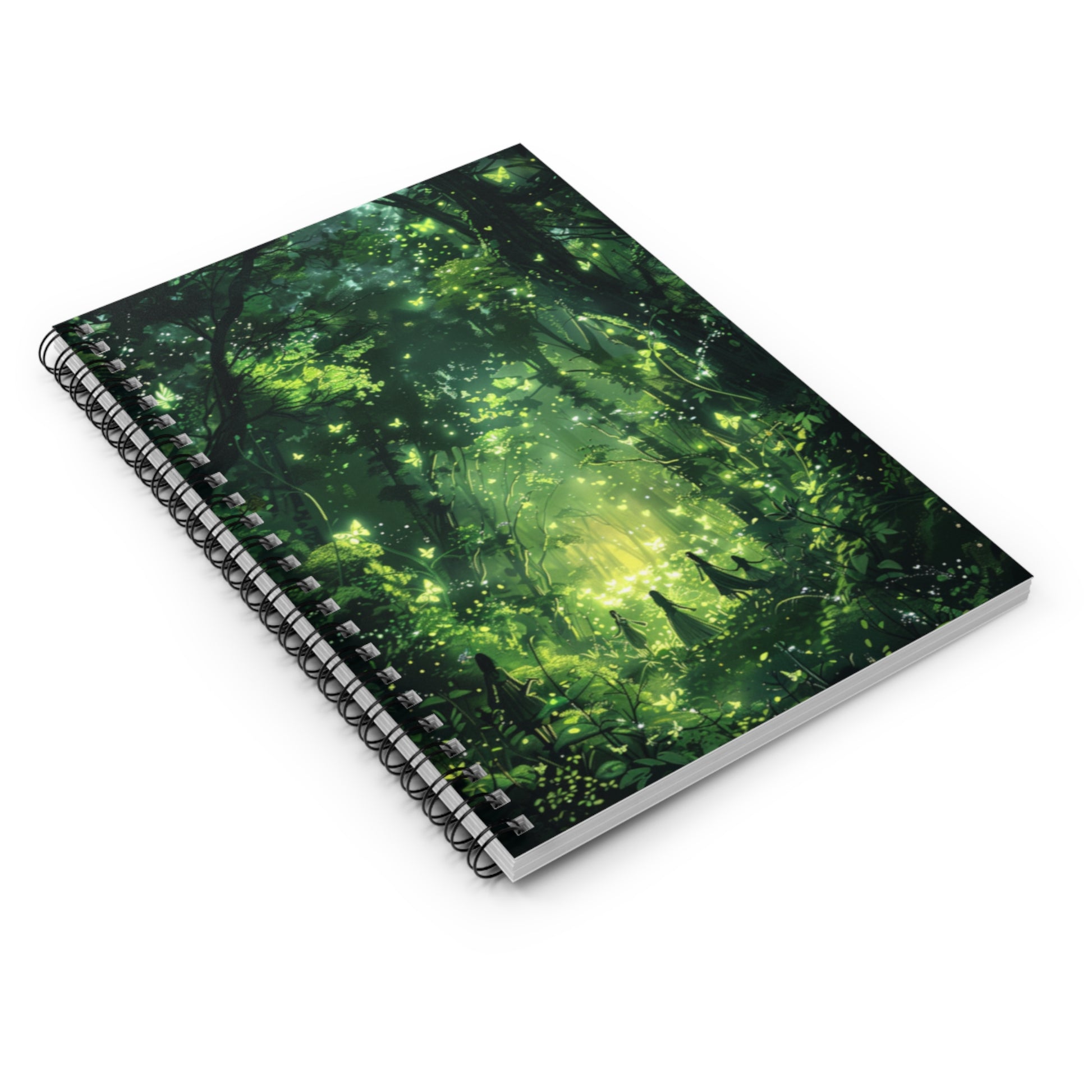 Enchanted Fairy Forest Spiral Notebook MysMuse - Premium Spiral Notebook from MysMuse - Just $14.99! Shop now at Mysterious Muse