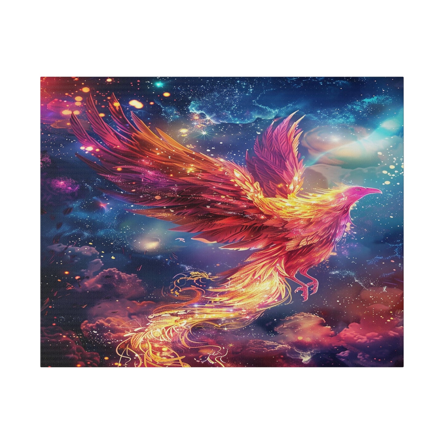 Astral Phoenix Matte Canvas Prints MysMuse - Premium Matte Canvas Prints from MysMuse - Just $41.99! Shop now at Mysterious Muse