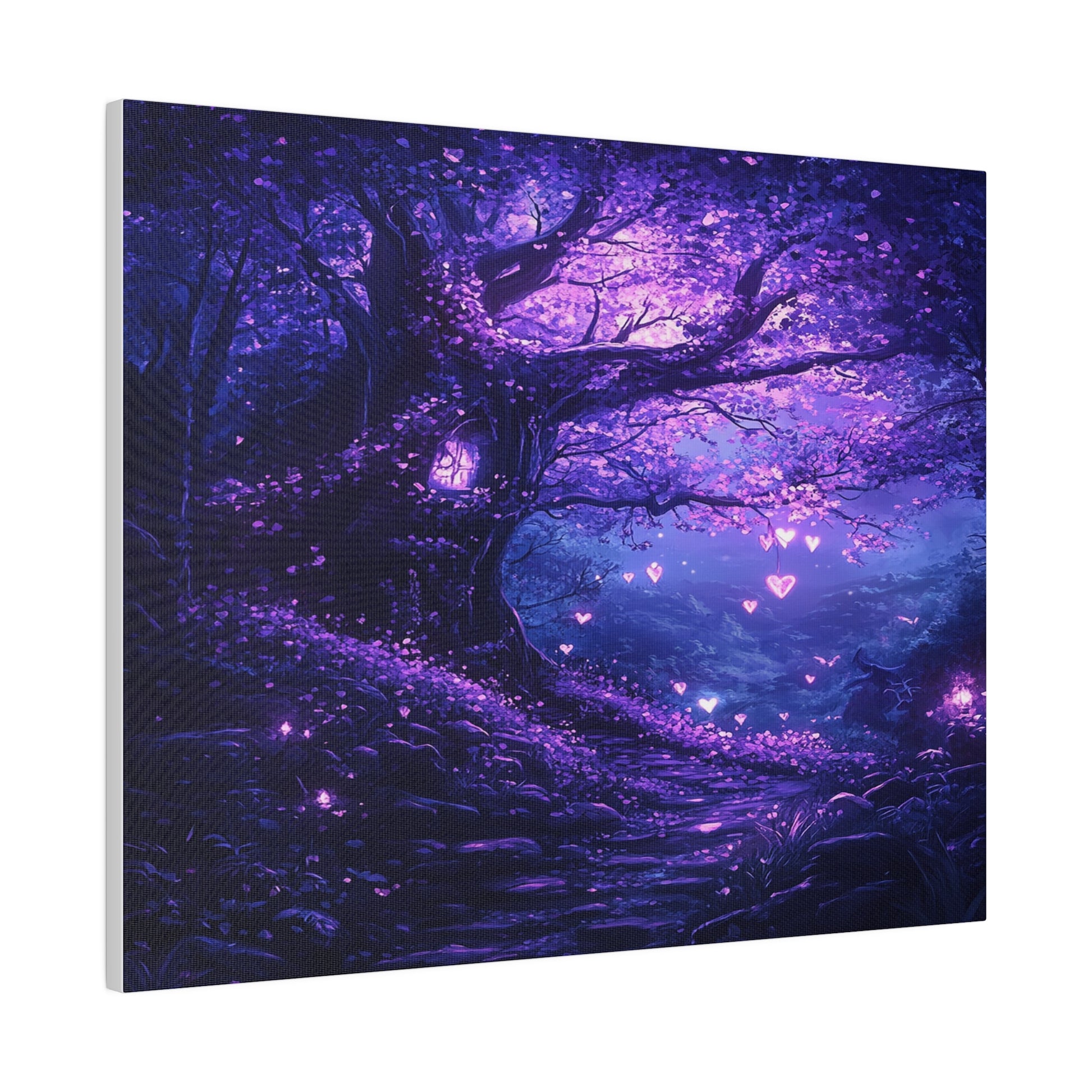 Luminary Hearts Path Matte Canvas Prints MysMuse - Premium Matte Canvas Prints from MysMuse - Just $41.99! Shop now at Mysterious Muse