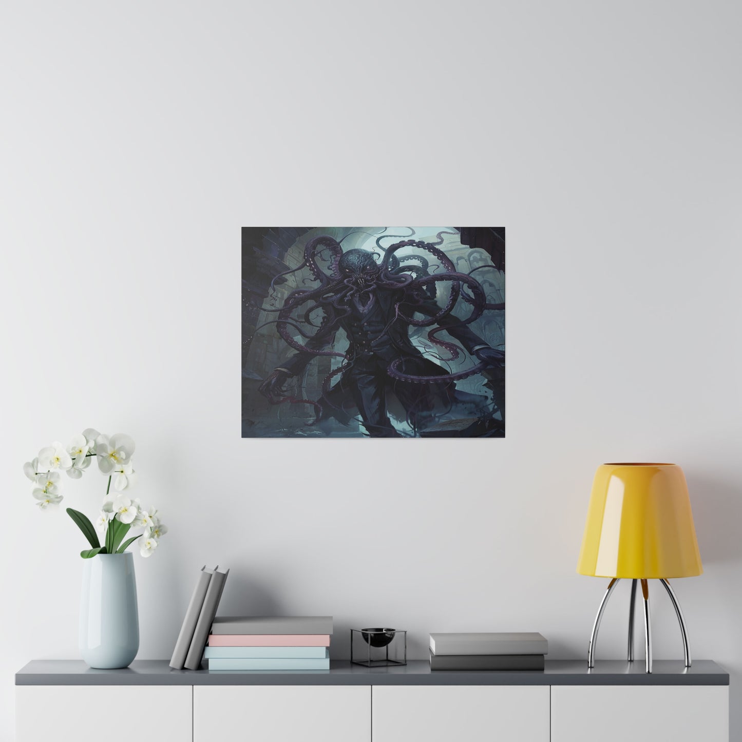 Mindflayer Tyrant Matte Canvas Prints MysMuse - Premium Matte Canvas Prints from MysMuse - Just $41.99! Shop now at Mysterious Muse