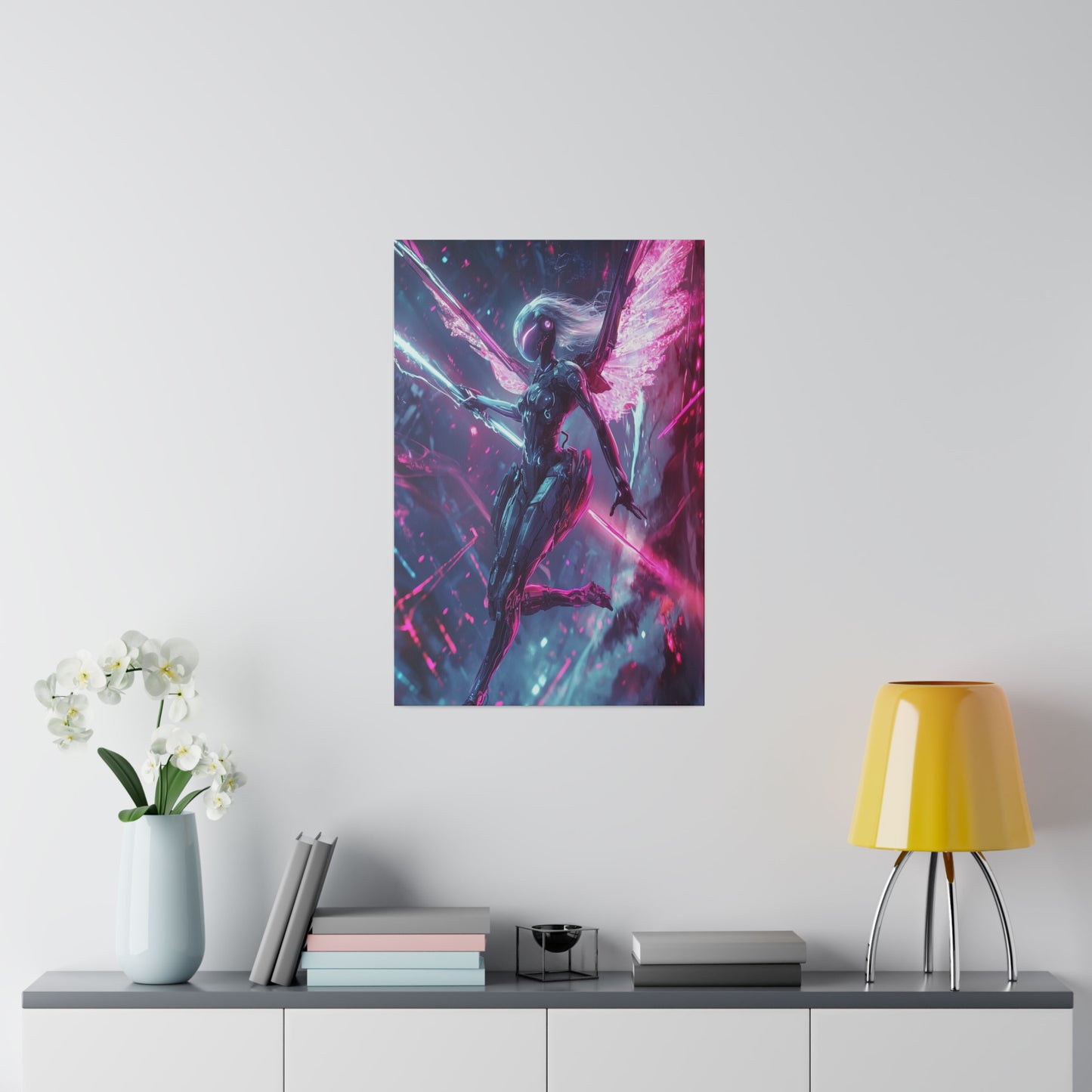 Aetherblade Valkyrie Matte Canvas Prints MysMuse - Premium Matte Canvas Prints from MysMuse - Just $41.99! Shop now at Mysterious Muse