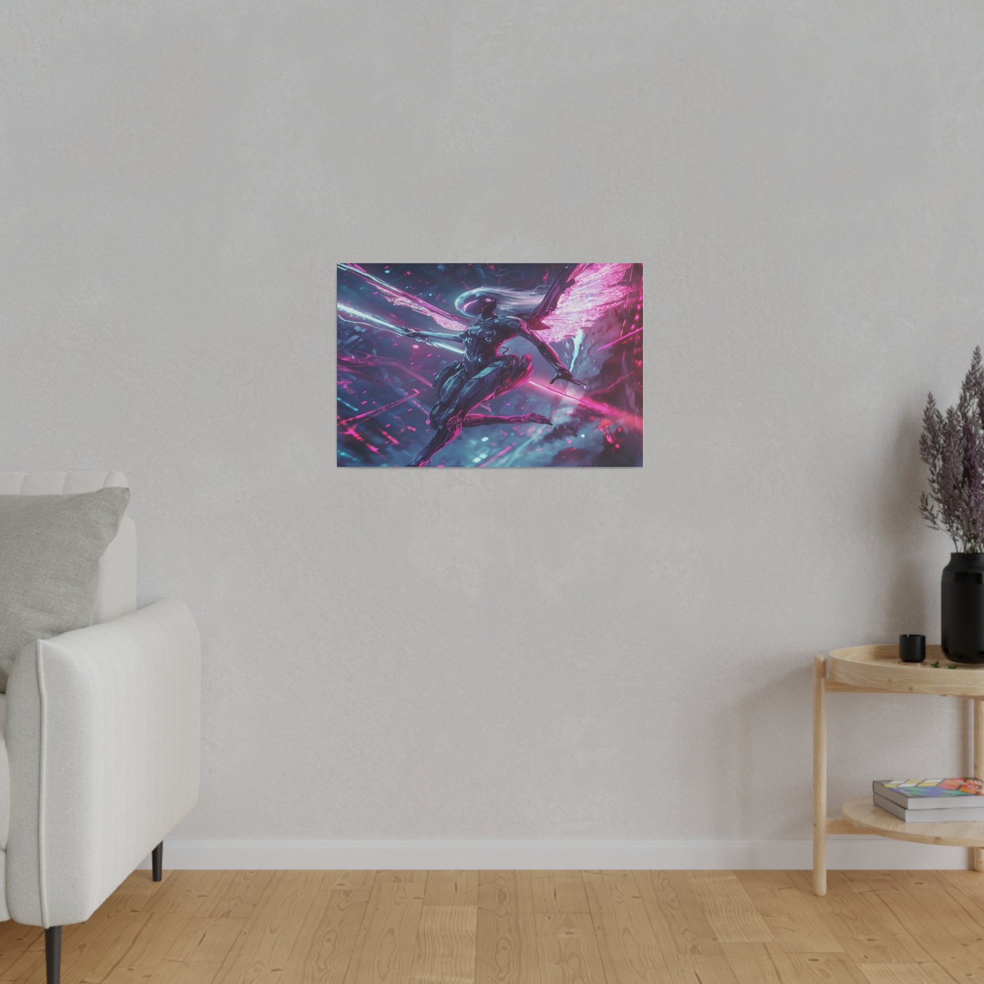 Aetherblade Valkyrie Matte Canvas Prints MysMuse - Premium Matte Canvas Prints from MysMuse - Just $41.99! Shop now at Mysterious Muse