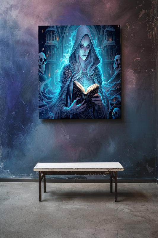 Grimoire of Shadows Matte Canvas Prints MysMuse - Premium Matte Canvas Prints from MysMuse - Just $41.99! Shop now at Mysterious Muse