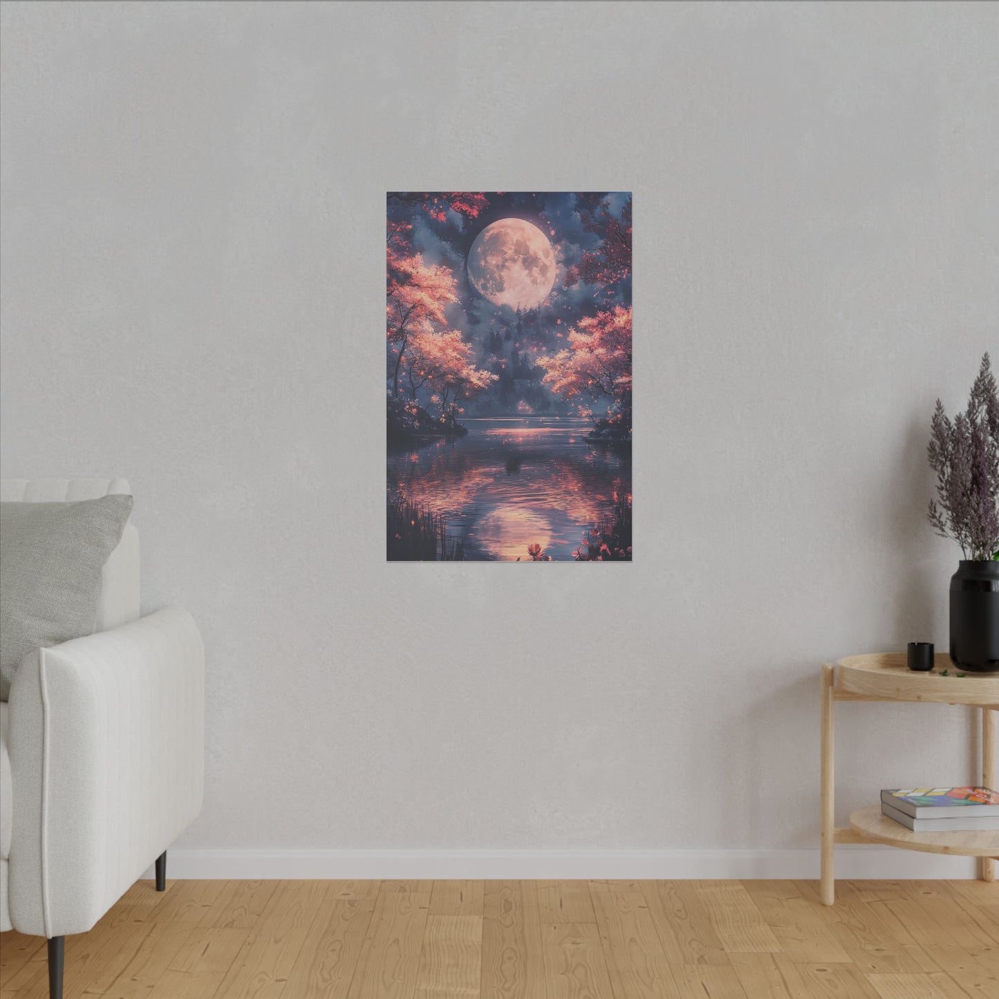 Celestial Reflections Matte Canvas Prints MysMuse - Premium Matte Canvas Prints from MysMuse - Just $41.99! Shop now at Mysterious Muse