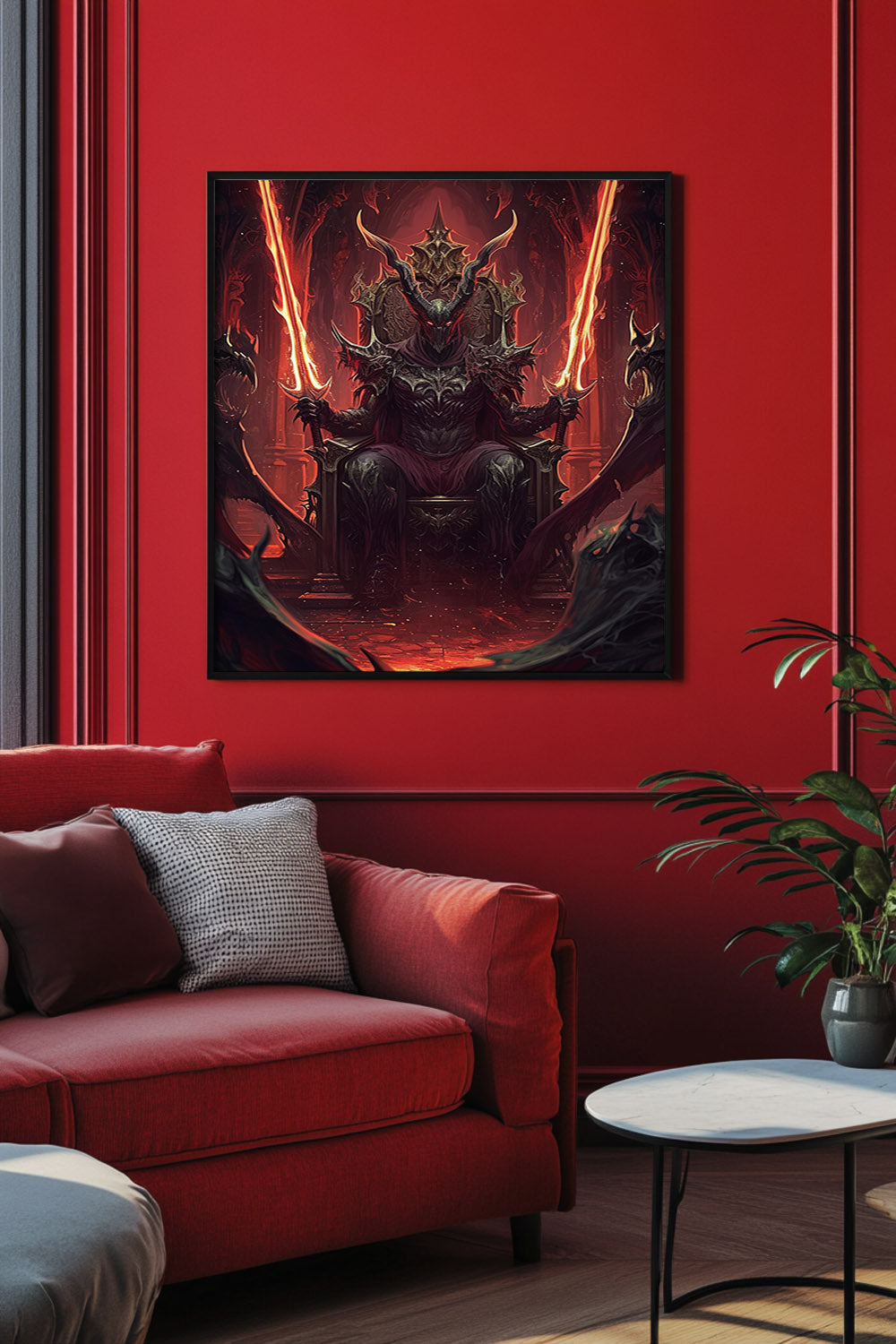 Demonic Dynasty Matte Vertical Posters MysMuse. - Premium Matte Vertical Posters from MysMuse - Just $16.95! Shop now at Mysterious Muse