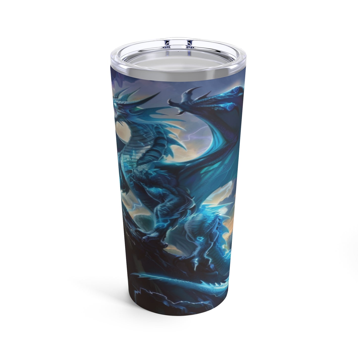 Thunder Dragon’s Throne Steel Tumbler Drinkware MysMuse - Premium Tumbler from MysMuse - Just $37.95! Shop now at Mysterious Muse