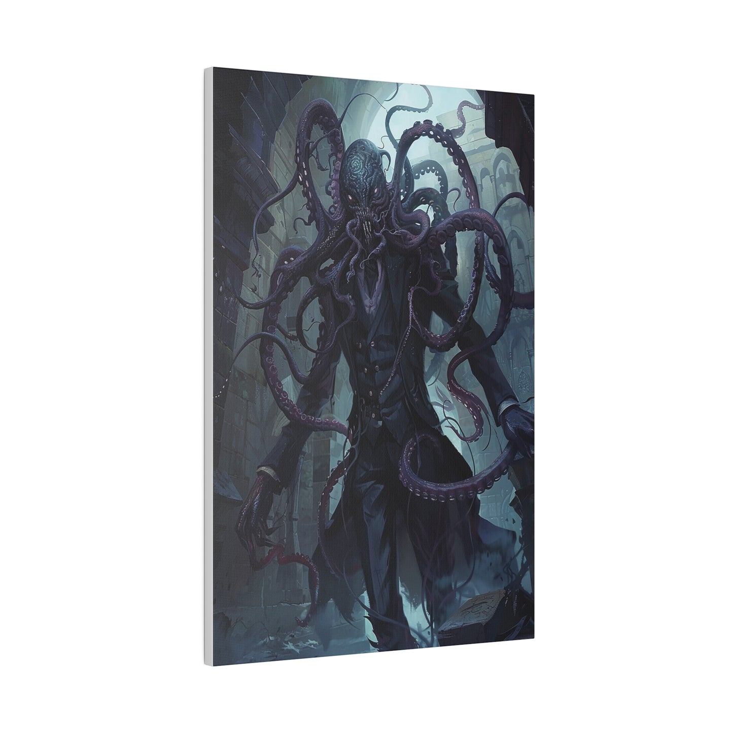 Mindflayer Tyrant Matte Canvas Prints MysMuse - Premium Matte Canvas Prints from MysMuse - Just $41.99! Shop now at Mysterious Muse