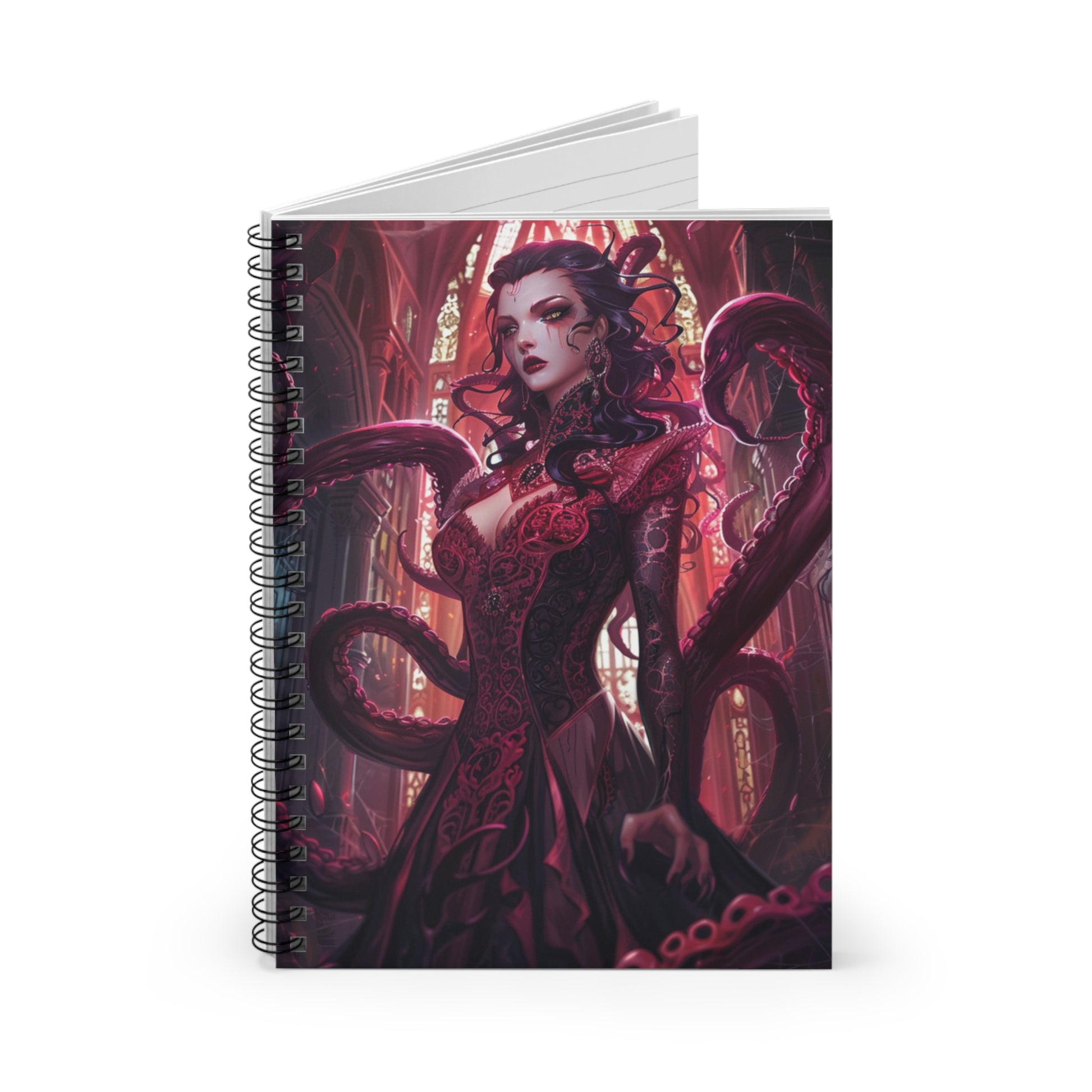 Bloodborne Sorceress Spiral Notebook MysMuse - Premium Spiral Notebook from MysMuse - Just $14.99! Shop now at Mysterious Muse