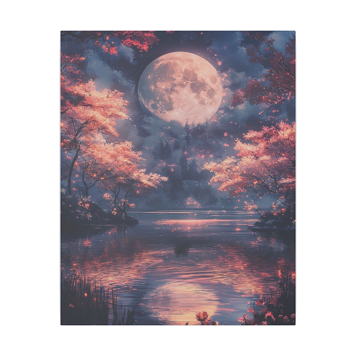 Celestial Reflections Matte Canvas Prints MysMuse - Premium Matte Canvas Prints from MysMuse - Just $41.99! Shop now at Mysterious Muse