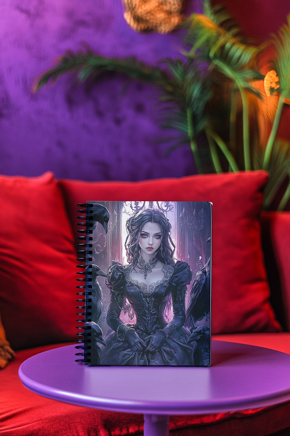 Ravenna Nocturne Spiral Notebook MysMuse - Premium Spiral Notebook from MysMuse - Just $14.99! Shop now at Mysterious Muse