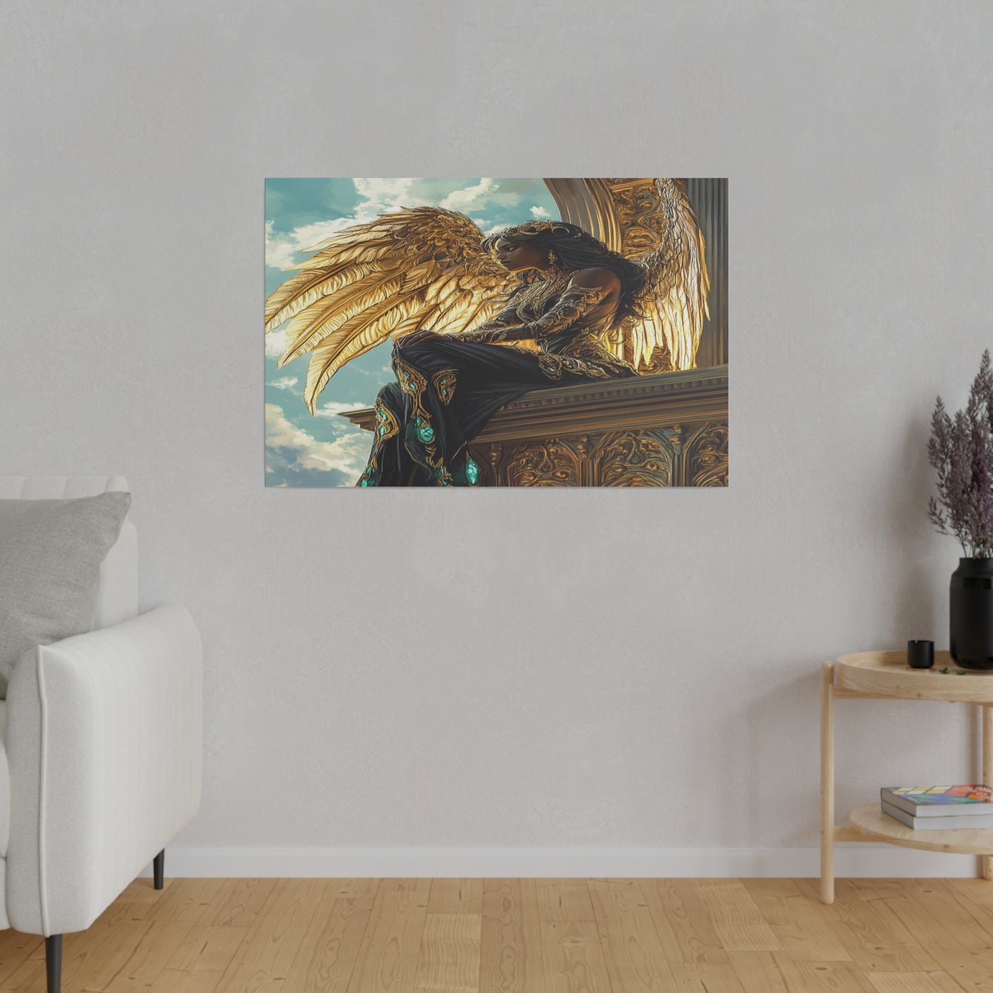 Aurethiel Sunwing Matte Canvas Prints MysMuse - Premium Matte Canvas Prints from MysMuse - Just $41.99! Shop now at Mysterious Muse