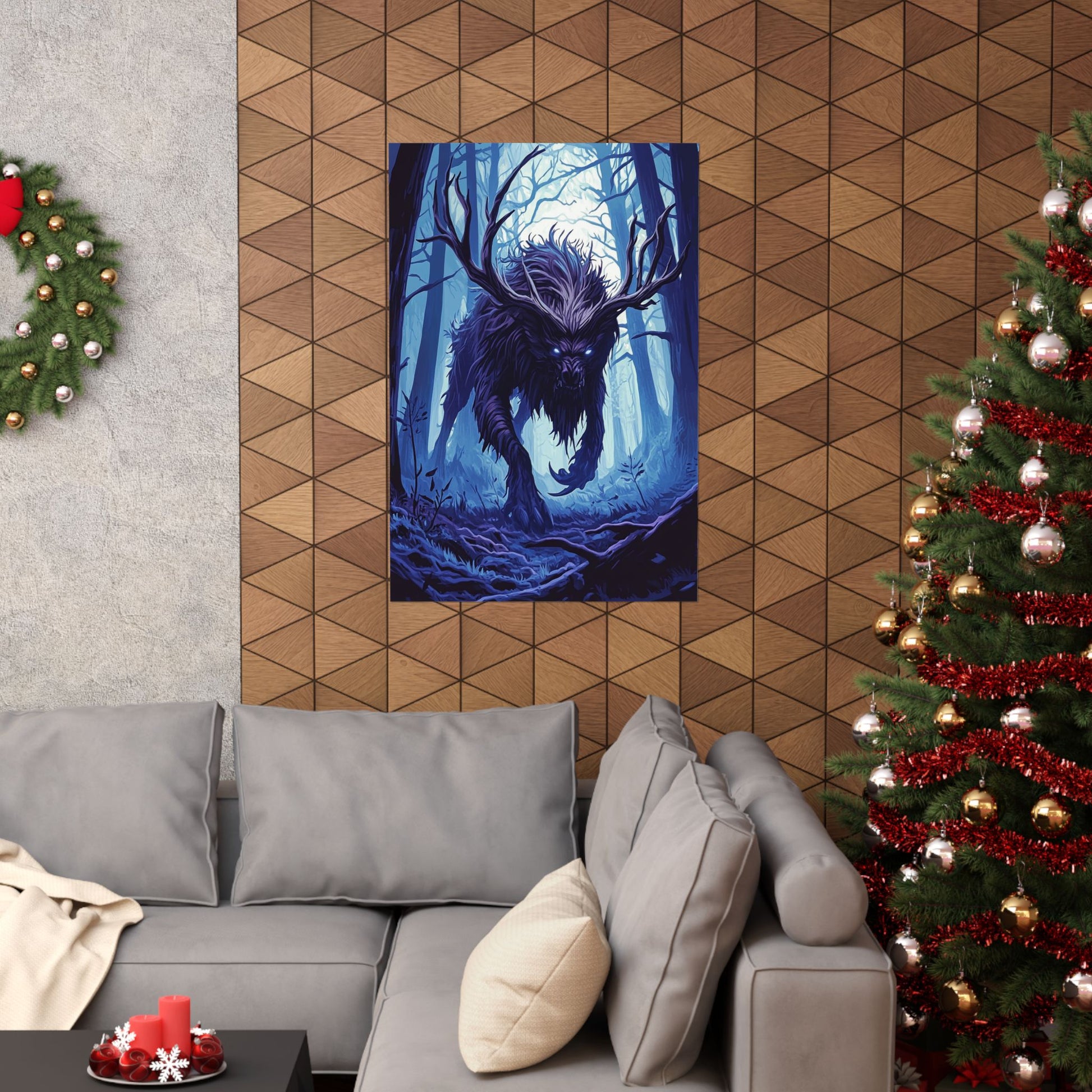 Ebonwood Shadowbeast Matte Vertical Posters MysMuse. - Premium Matte Vertical Posters from MysMuse - Just $16.95! Shop now at Mysterious Muse