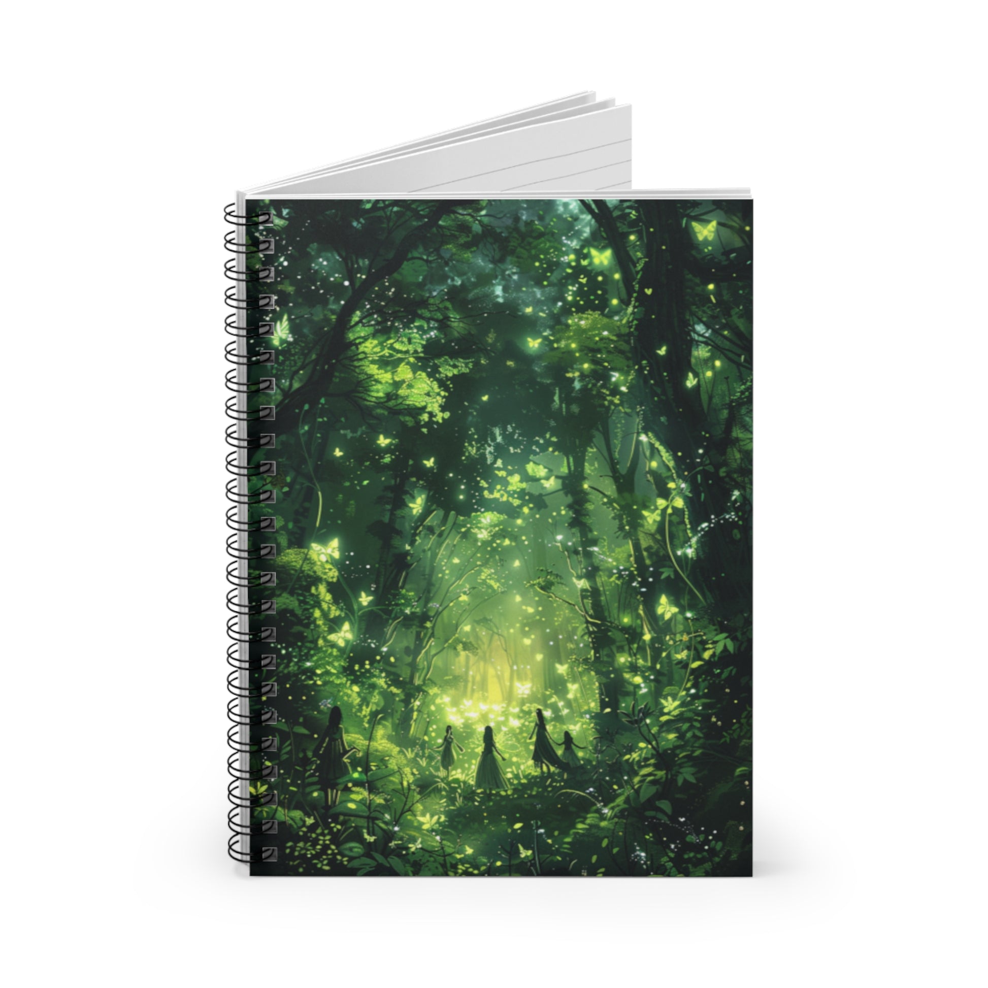 Enchanted Fairy Forest Spiral Notebook MysMuse - Premium Spiral Notebook from MysMuse - Just $14.99! Shop now at Mysterious Muse