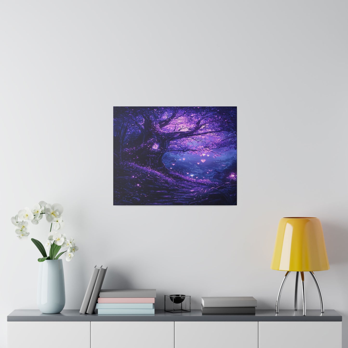 Luminary Hearts Path Matte Canvas Prints MysMuse - Premium Matte Canvas Prints from MysMuse - Just $41.99! Shop now at Mysterious Muse