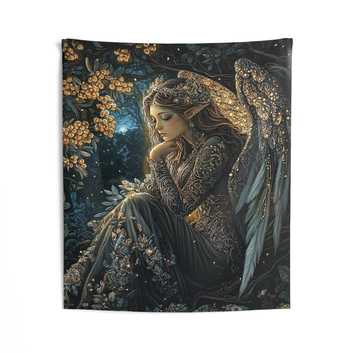 Celestial Dreamer Decorative Wall Tapestry MysMuse - Premium Decorative Wall Tapestry from MysMuse - Just $26.99! Shop now at Mysterious Muse