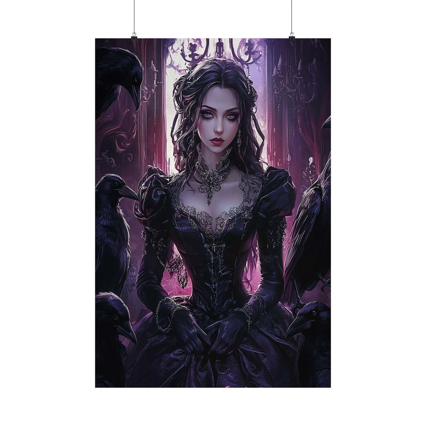 Ravenna Nocturne Matte Vertical Posters MysMuse. - Premium Matte Vertical Posters from MysMuse - Just $16.95! Shop now at Mysterious Muse