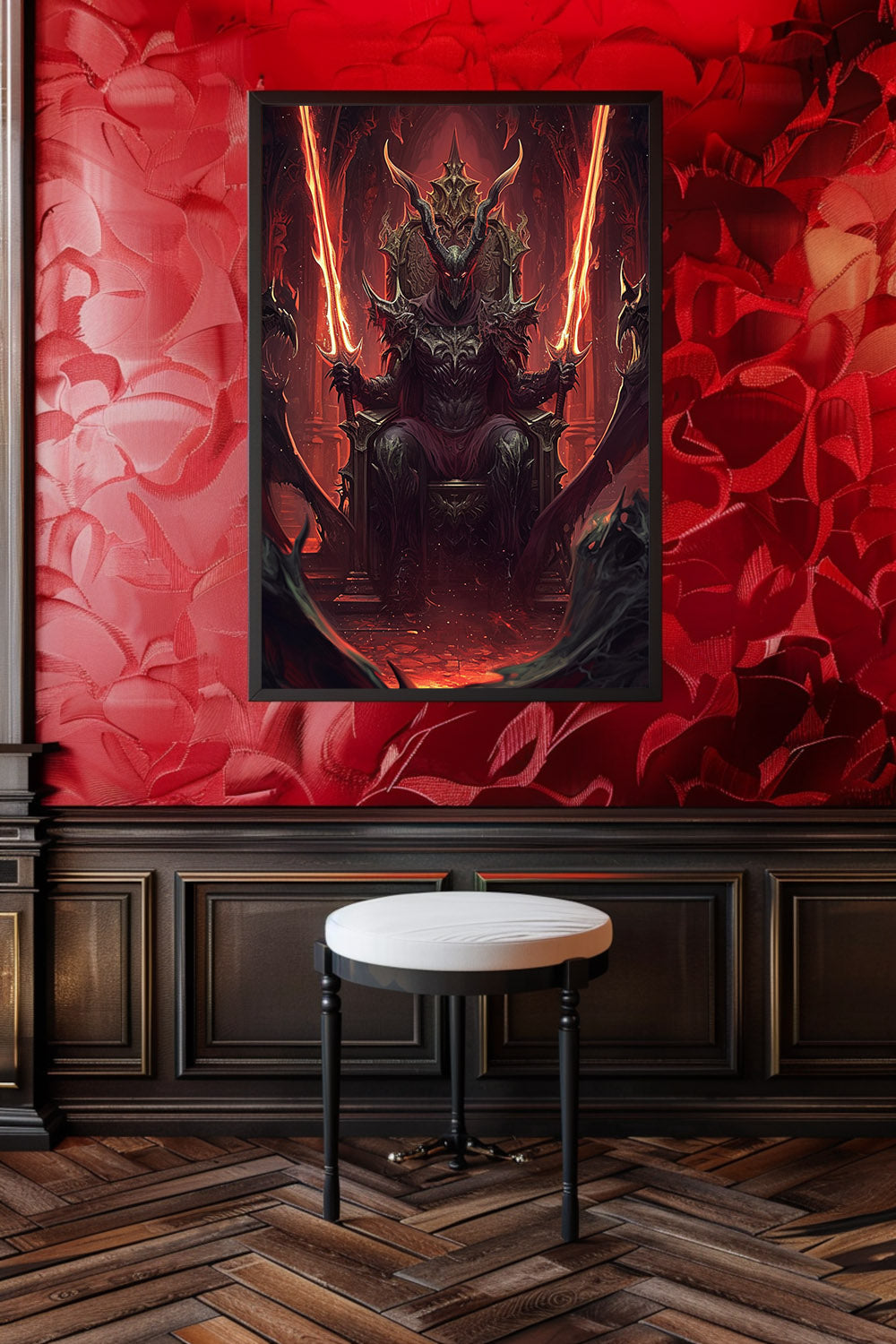 Demonic Dynasty Matte Vertical Posters MysMuse. - Premium Matte Vertical Posters from MysMuse - Just $16.95! Shop now at Mysterious Muse