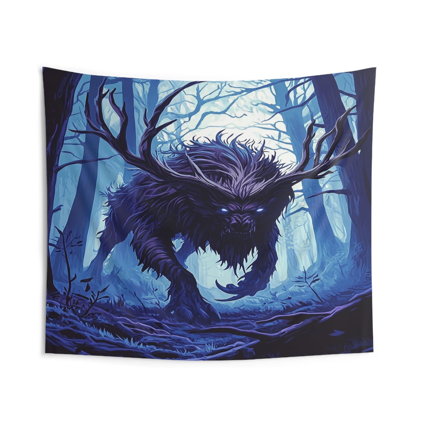 Ebonwood Shadowbeast Decorative Wall Tapestry MysMuse - Premium Decorative Wall Tapestry from MysMuse - Just $26.99! Shop now at Mysterious Muse