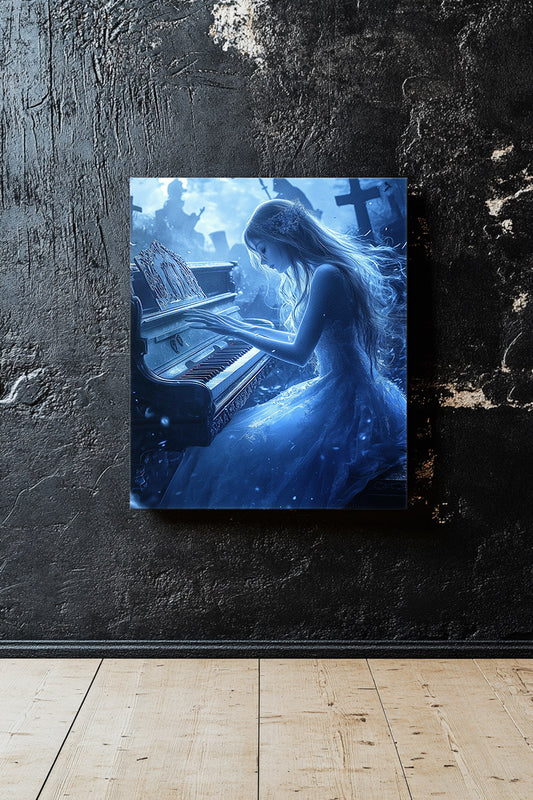 Midnight Serenade Matte Canvas Prints MysMuse - Premium Matte Canvas Prints from MysMuse - Just $41.99! Shop now at Mysterious Muse