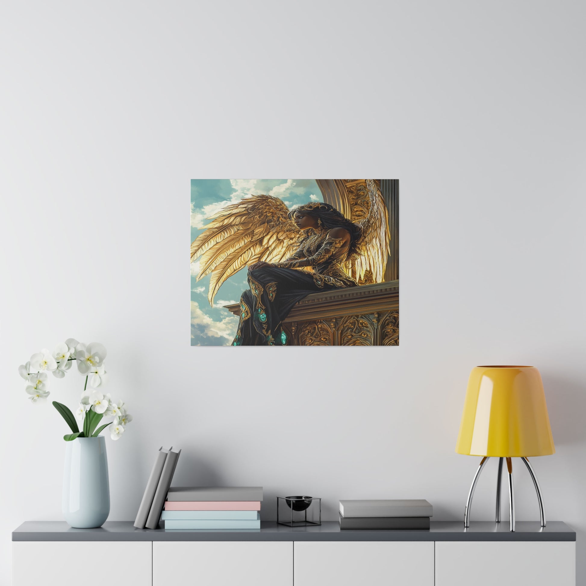 Aurethiel Sunwing Matte Canvas Prints MysMuse - Premium Matte Canvas Prints from MysMuse - Just $41.99! Shop now at Mysterious Muse