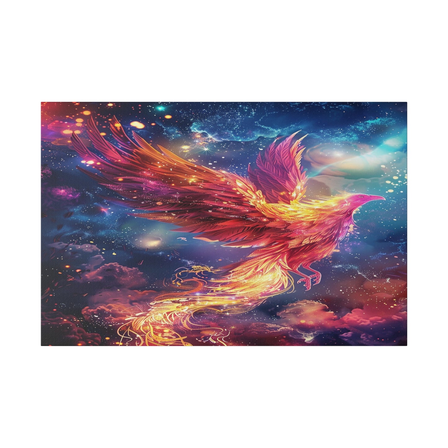 Astral Phoenix Matte Canvas Prints MysMuse - Premium Matte Canvas Prints from MysMuse - Just $41.99! Shop now at Mysterious Muse