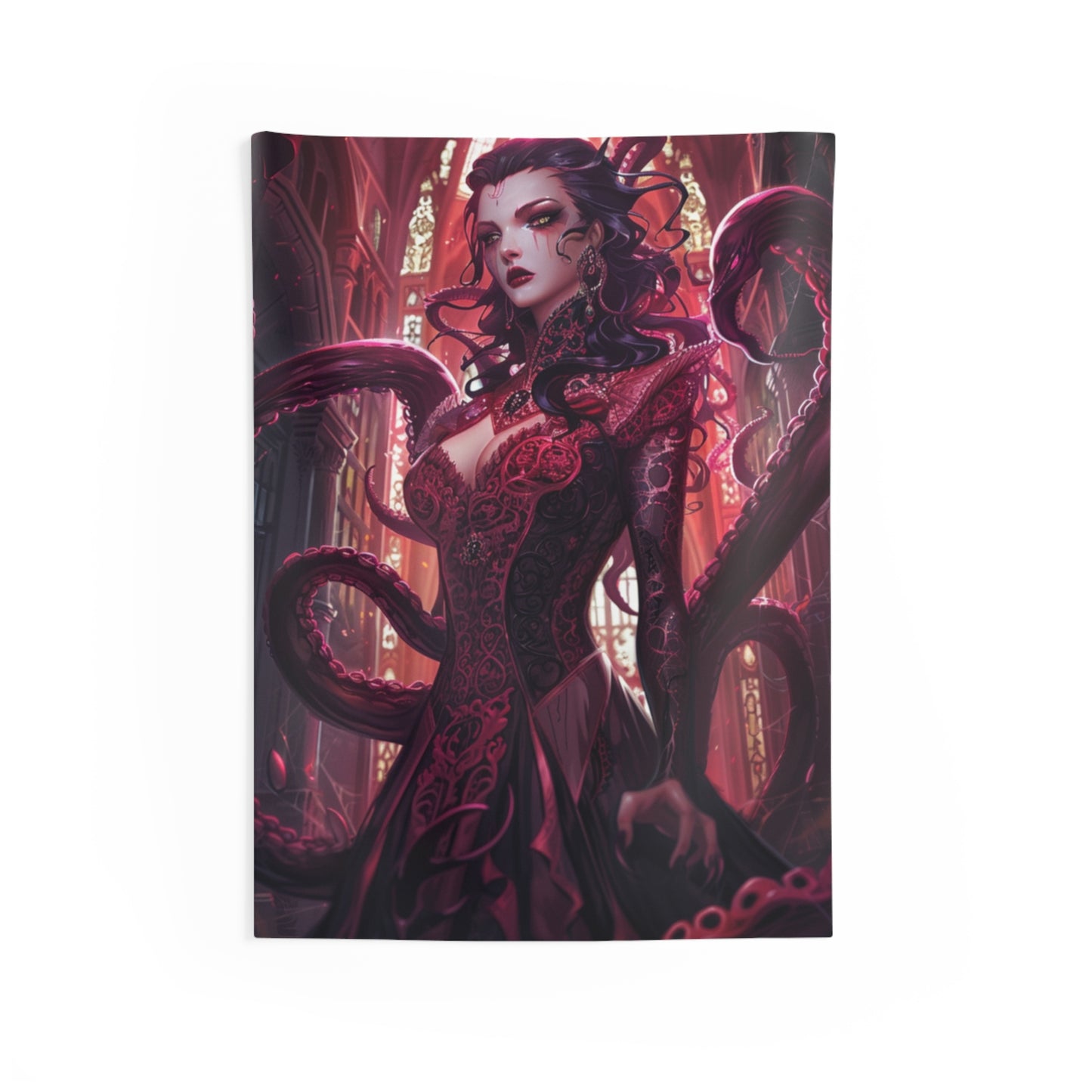 Bloodborne Sorceress Decorative Wall Tapestry MysMuse - Premium Decorative Wall Tapestry from MysMuse - Just $26.99! Shop now at Mysterious Muse