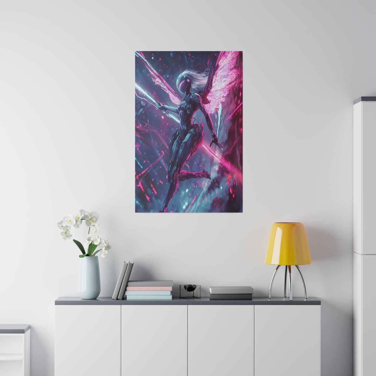 Aetherblade Valkyrie Matte Canvas Prints MysMuse - Premium Matte Canvas Prints from MysMuse - Just $41.99! Shop now at Mysterious Muse