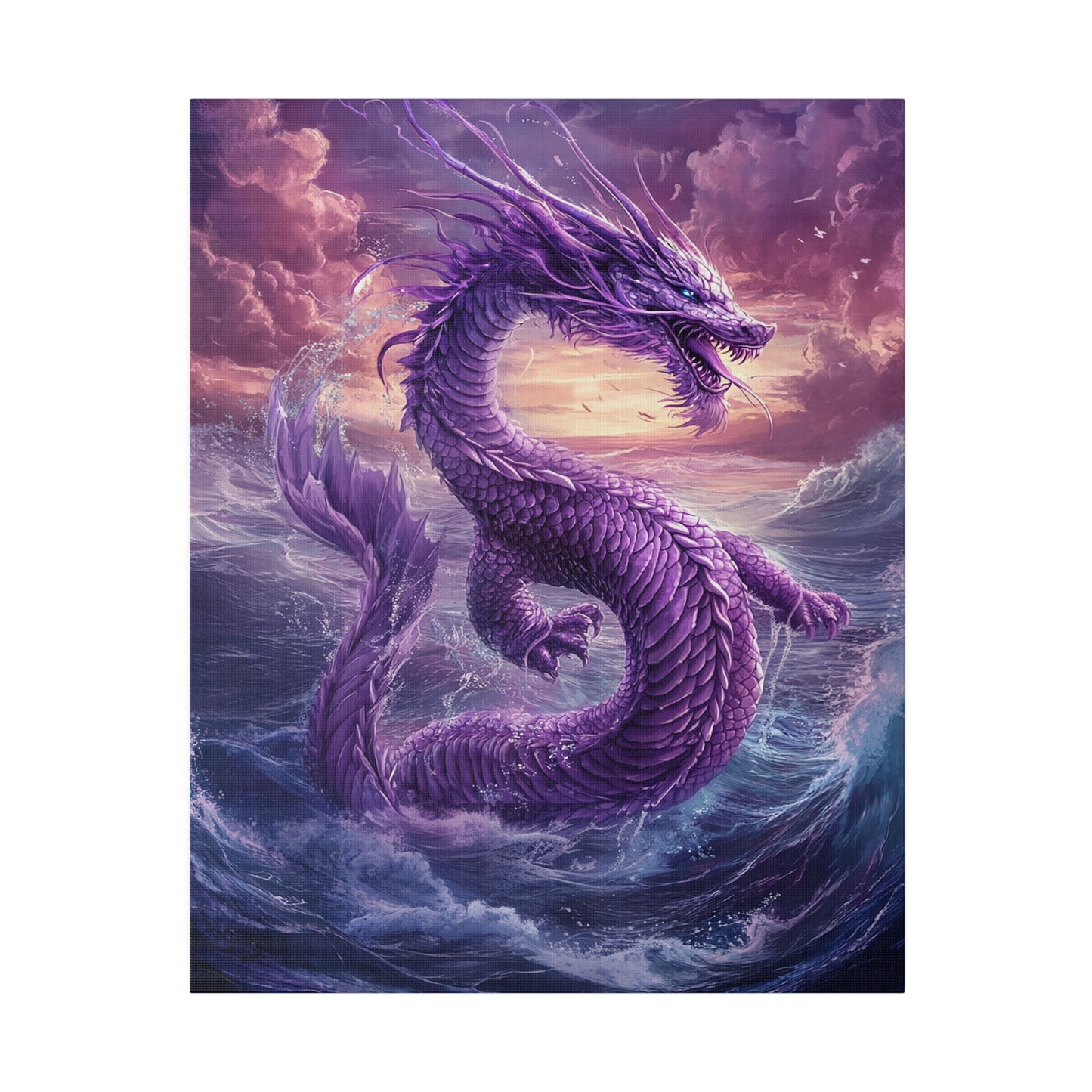 Stormcrest Leviathan Matte Canvas Prints MysMuse - Premium Matte Canvas Prints from MysMuse - Just $41.99! Shop now at Mysterious Muse